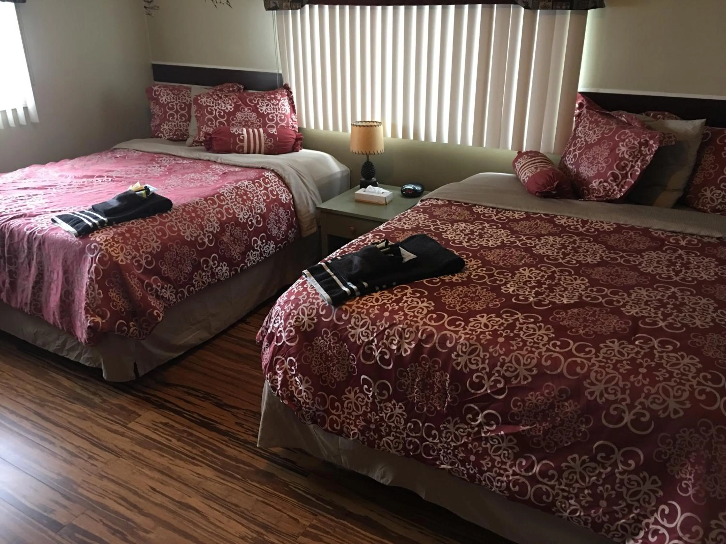 Bed in Big Bear Lodge
