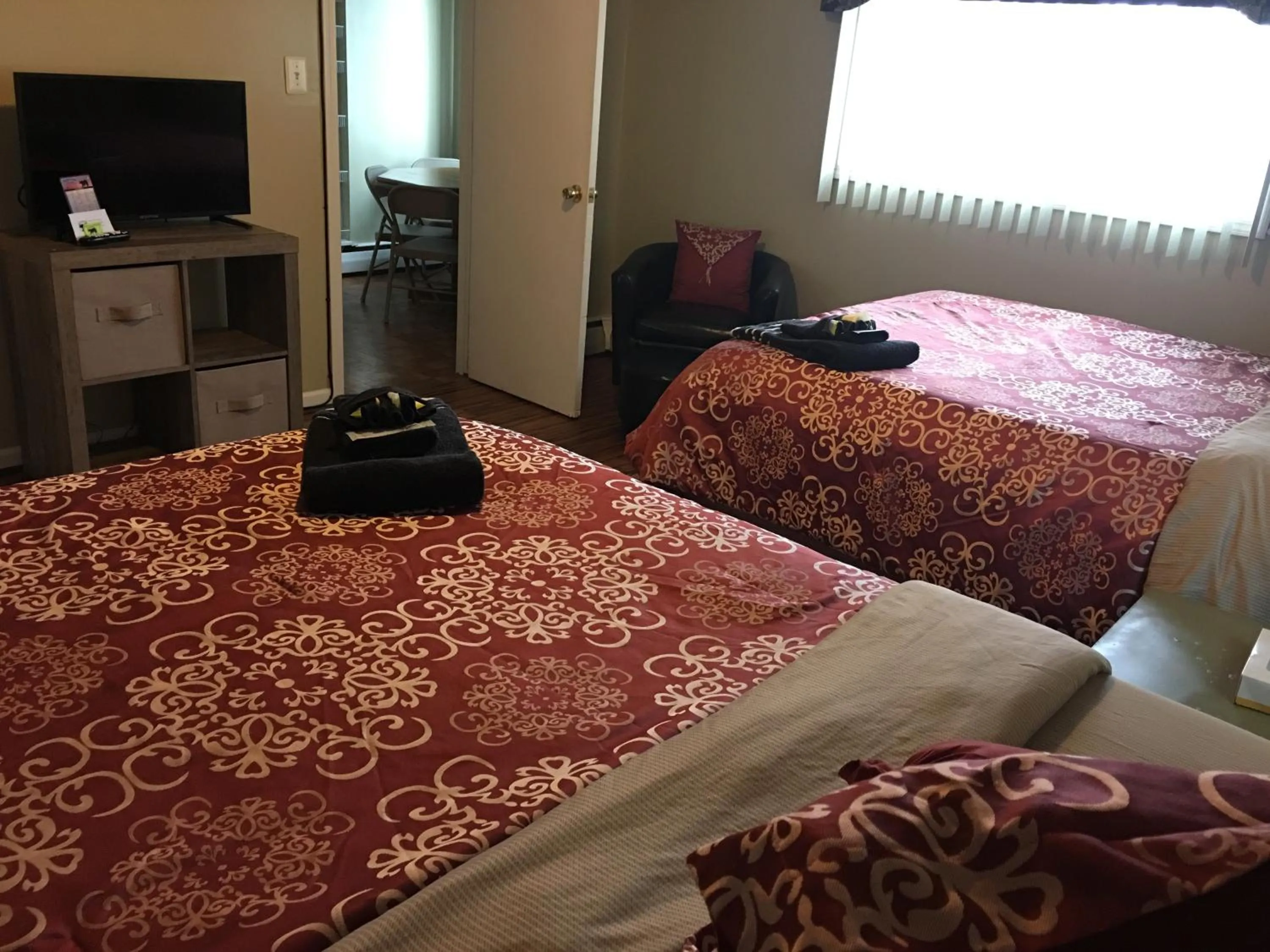 Bed in Big Bear Lodge