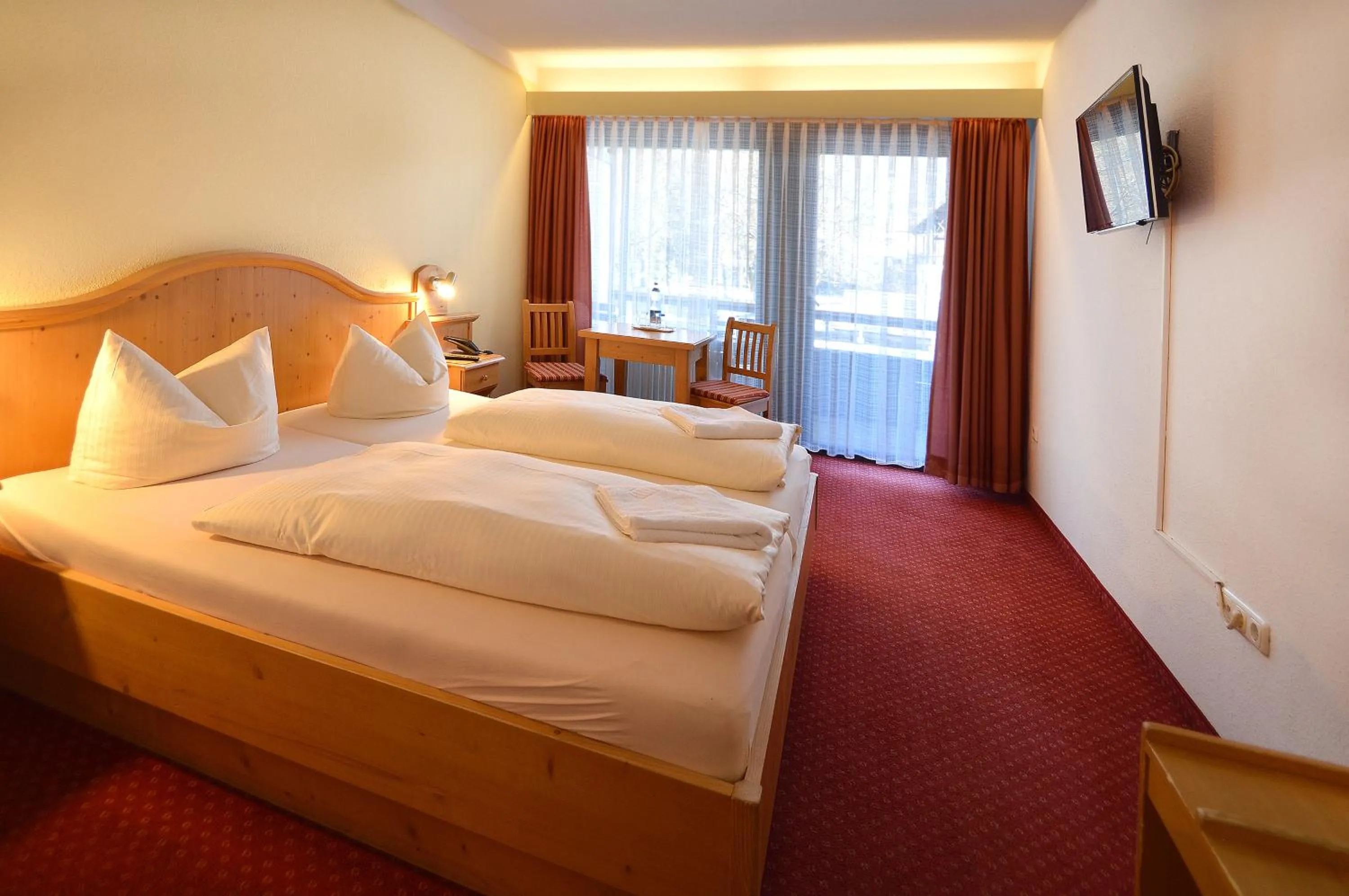 Photo of the whole room, Bed in Gasthof Hotel zur Post
