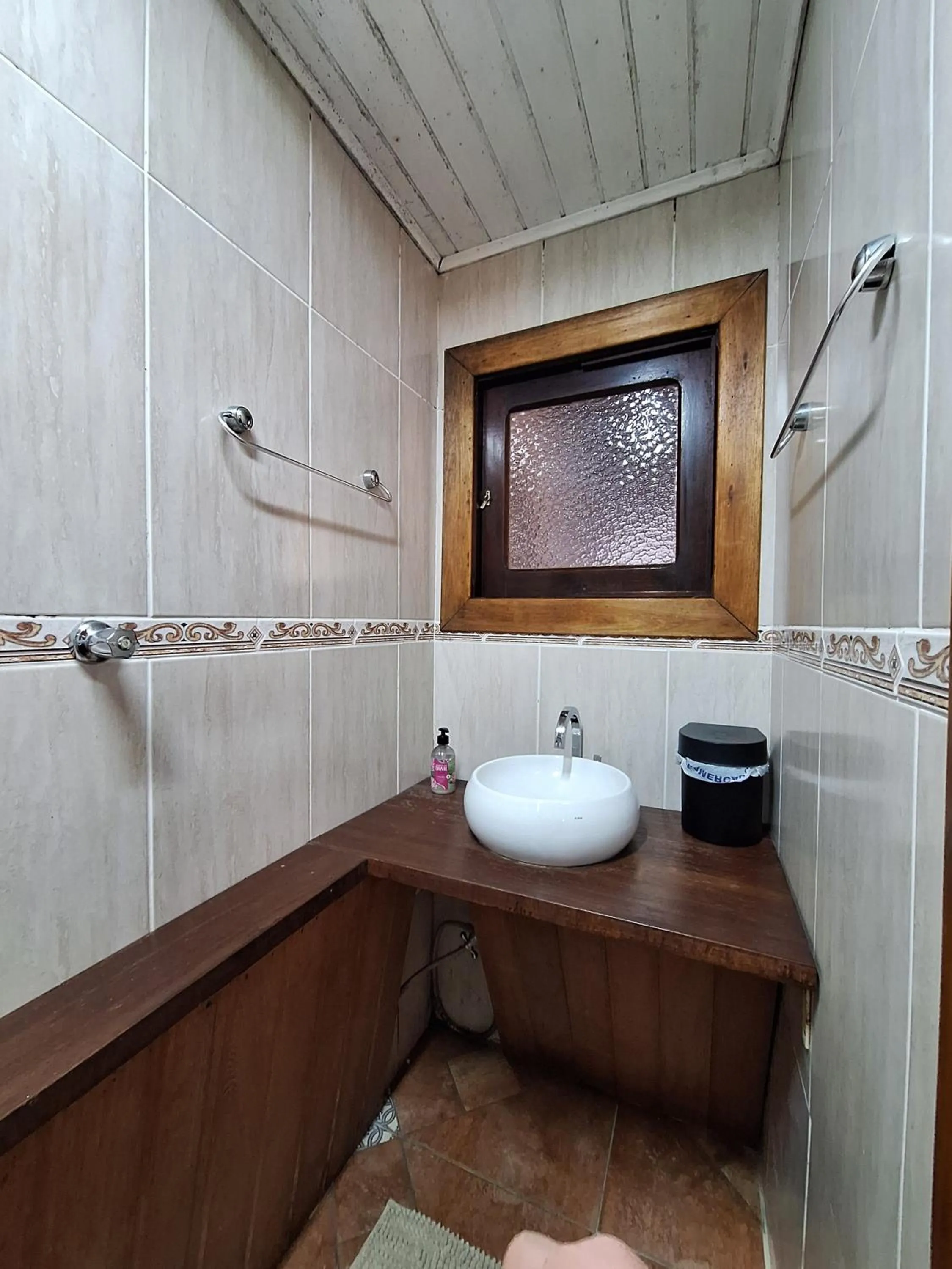 Bathroom in Chalés ANECUEM