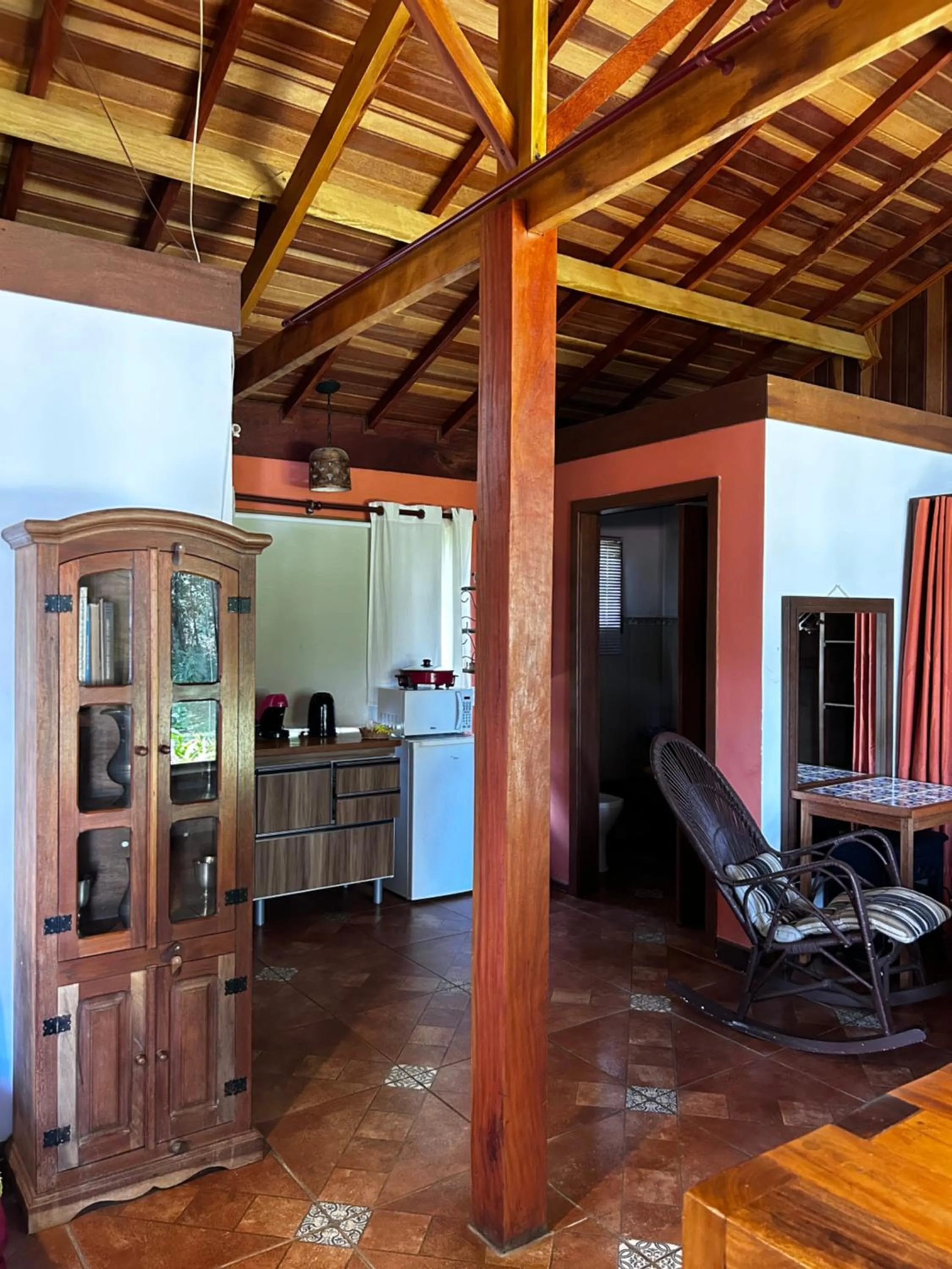 Living room in Chalés ANECUEM