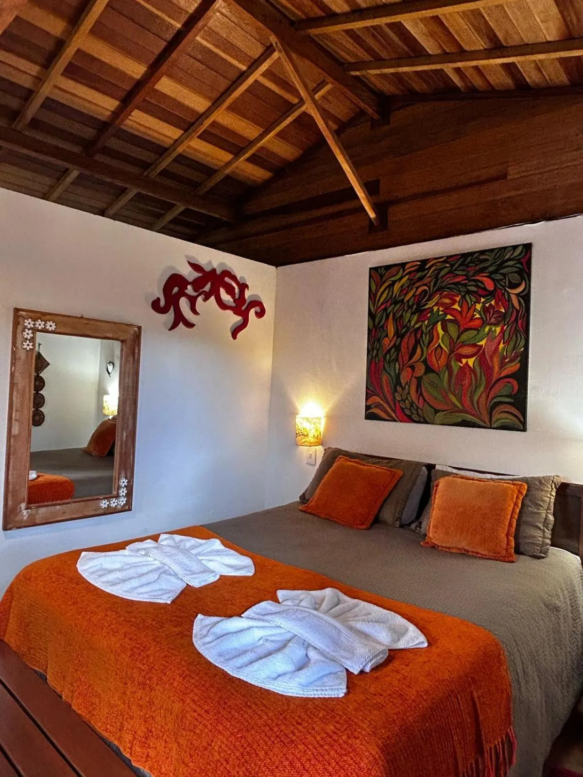 Bed in Chalés ANECUEM