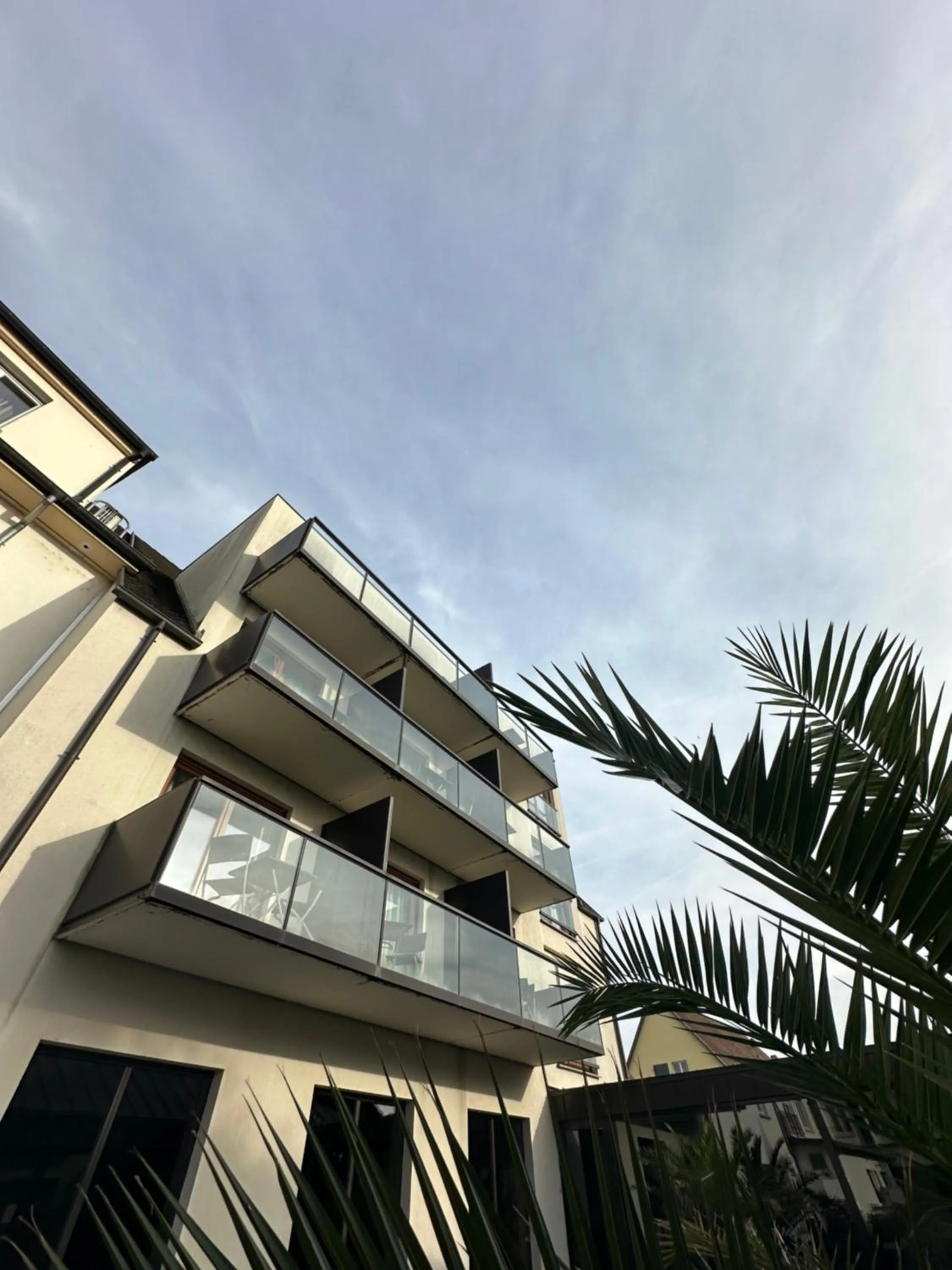 Property building in Hotel Au Nid De Cigognes