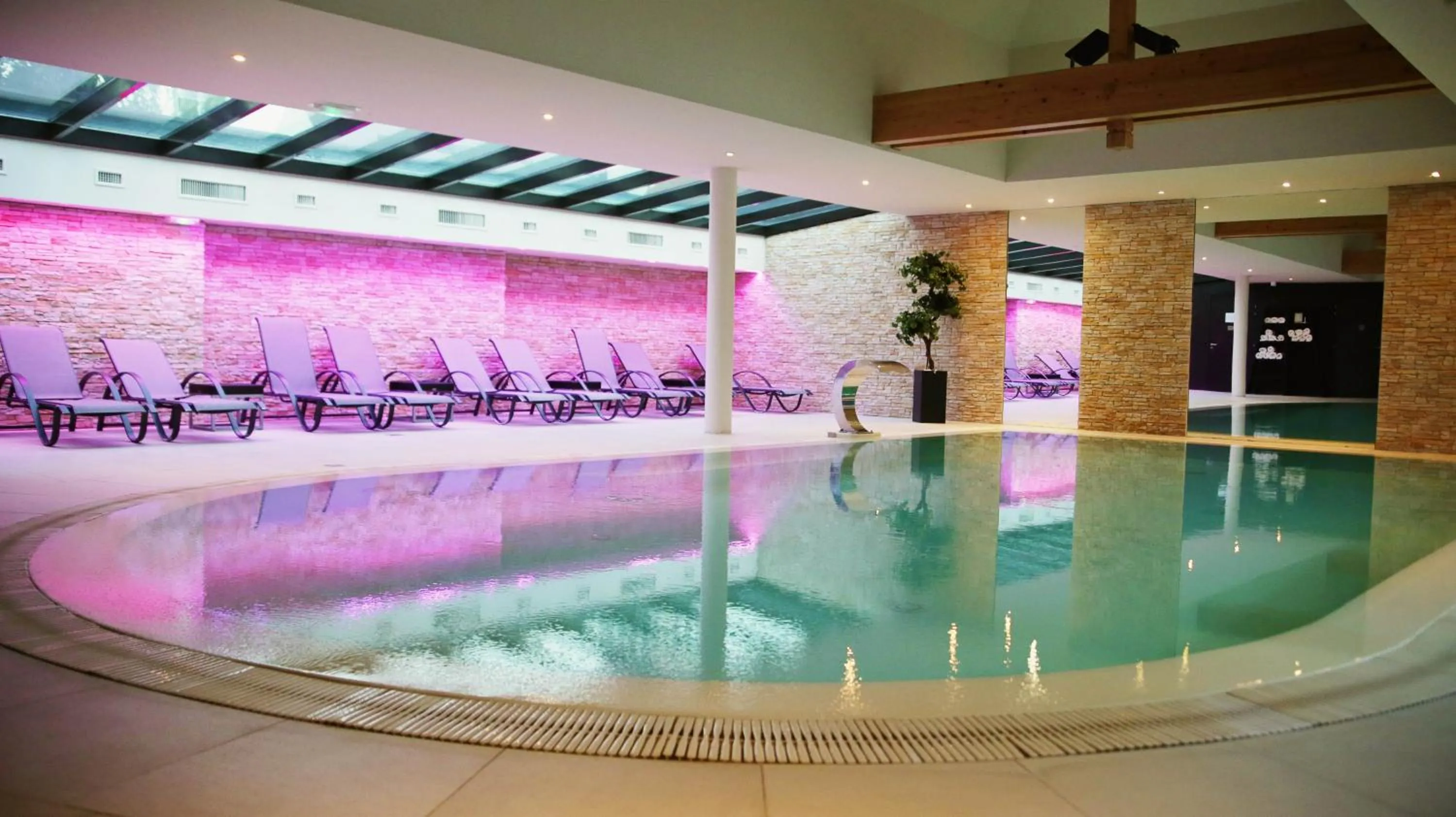 Swimming pool in Hotel Au Nid De Cigognes