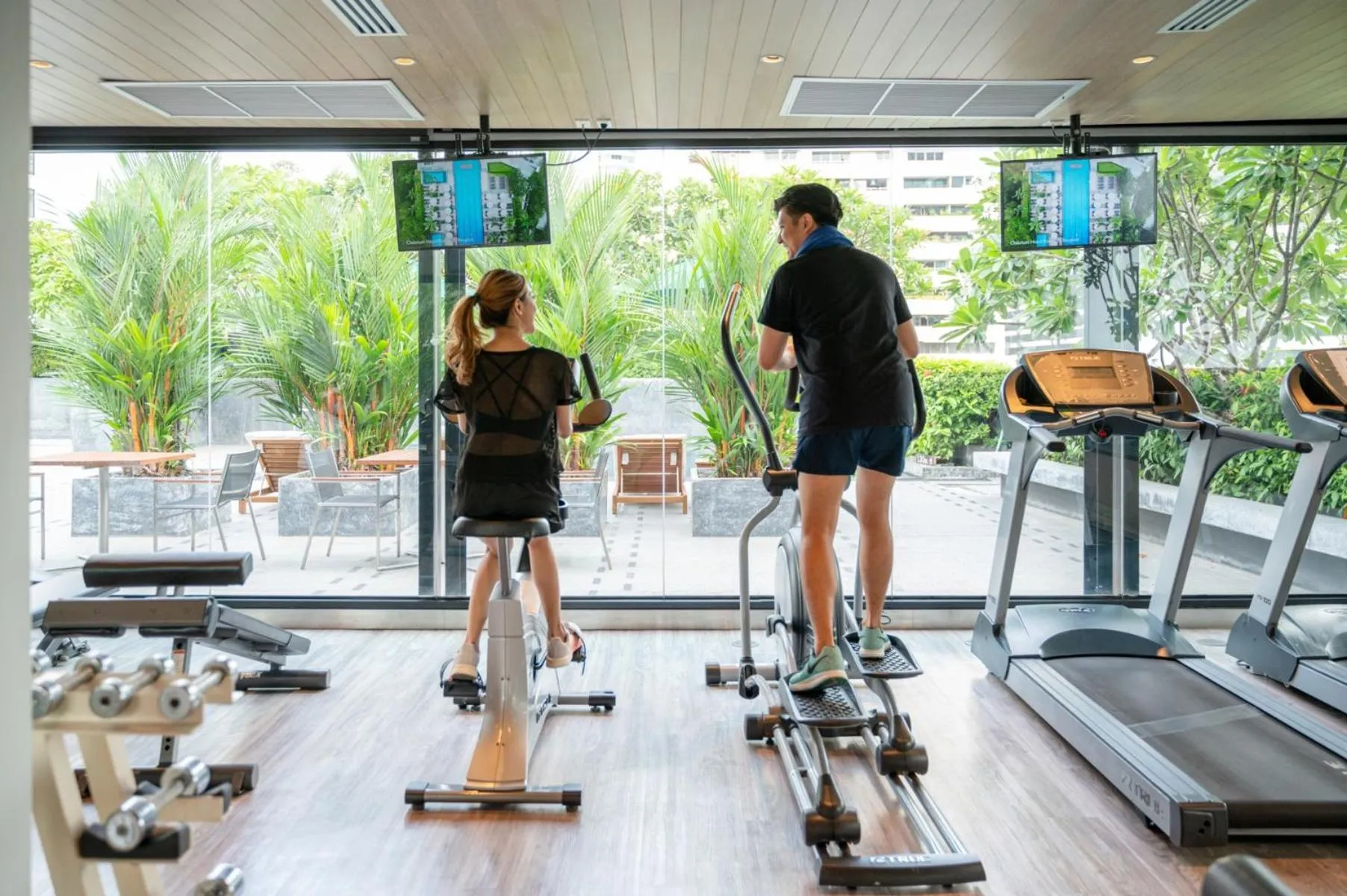 Fitness centre/facilities in Maitria Hotel Sukhumvit 18 Bangkok – A Chatrium Collection