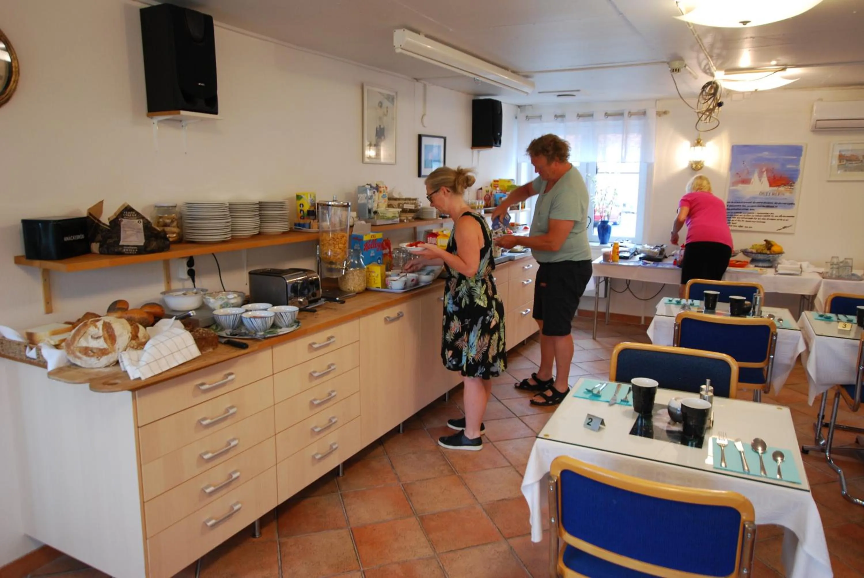 Food and drinks in Hotell Turistgården i Simrishamn