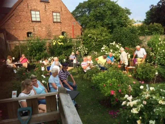Patio in Hotell Turistgården i Simrishamn