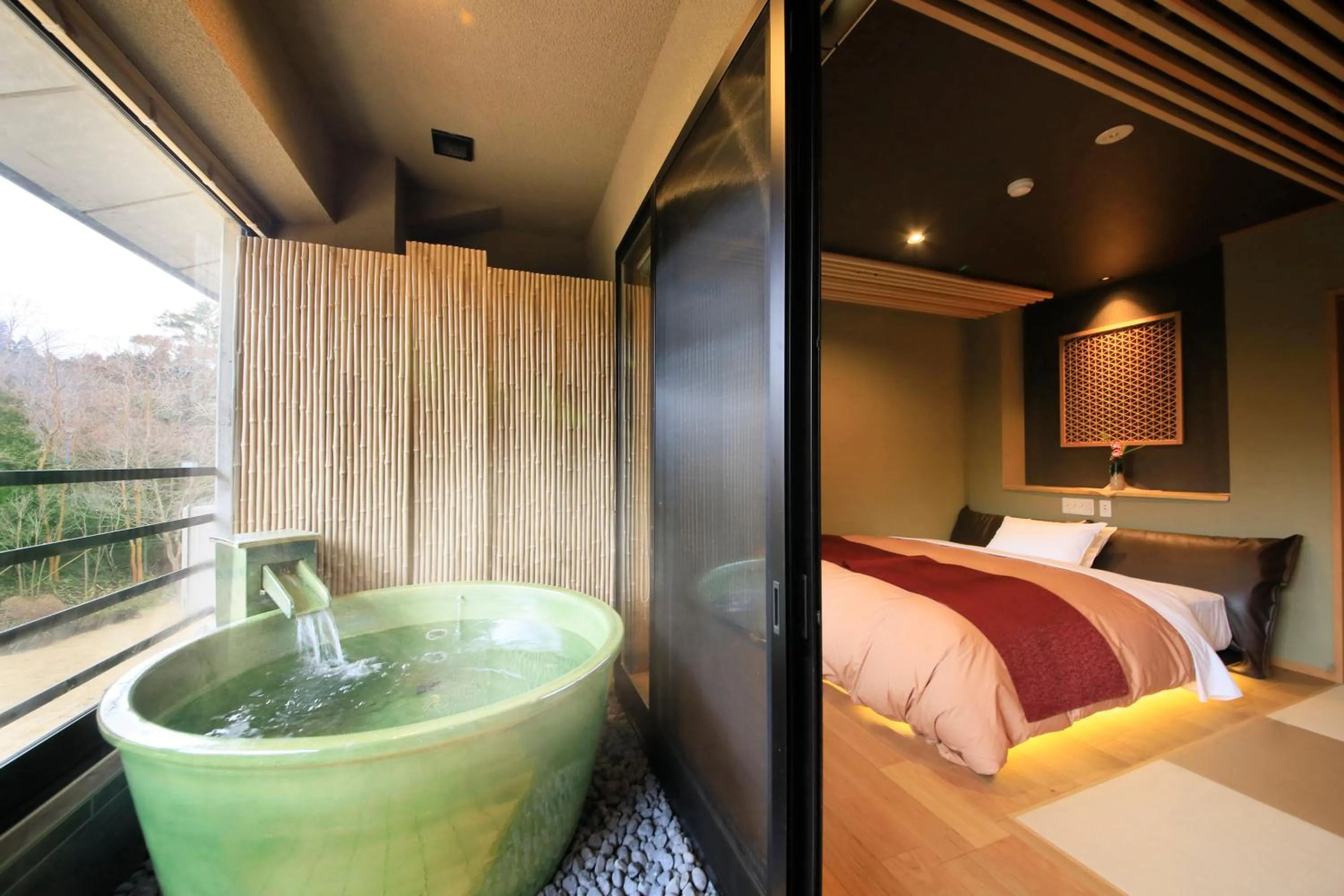 Bed in Hakone Fuga - Adult Only