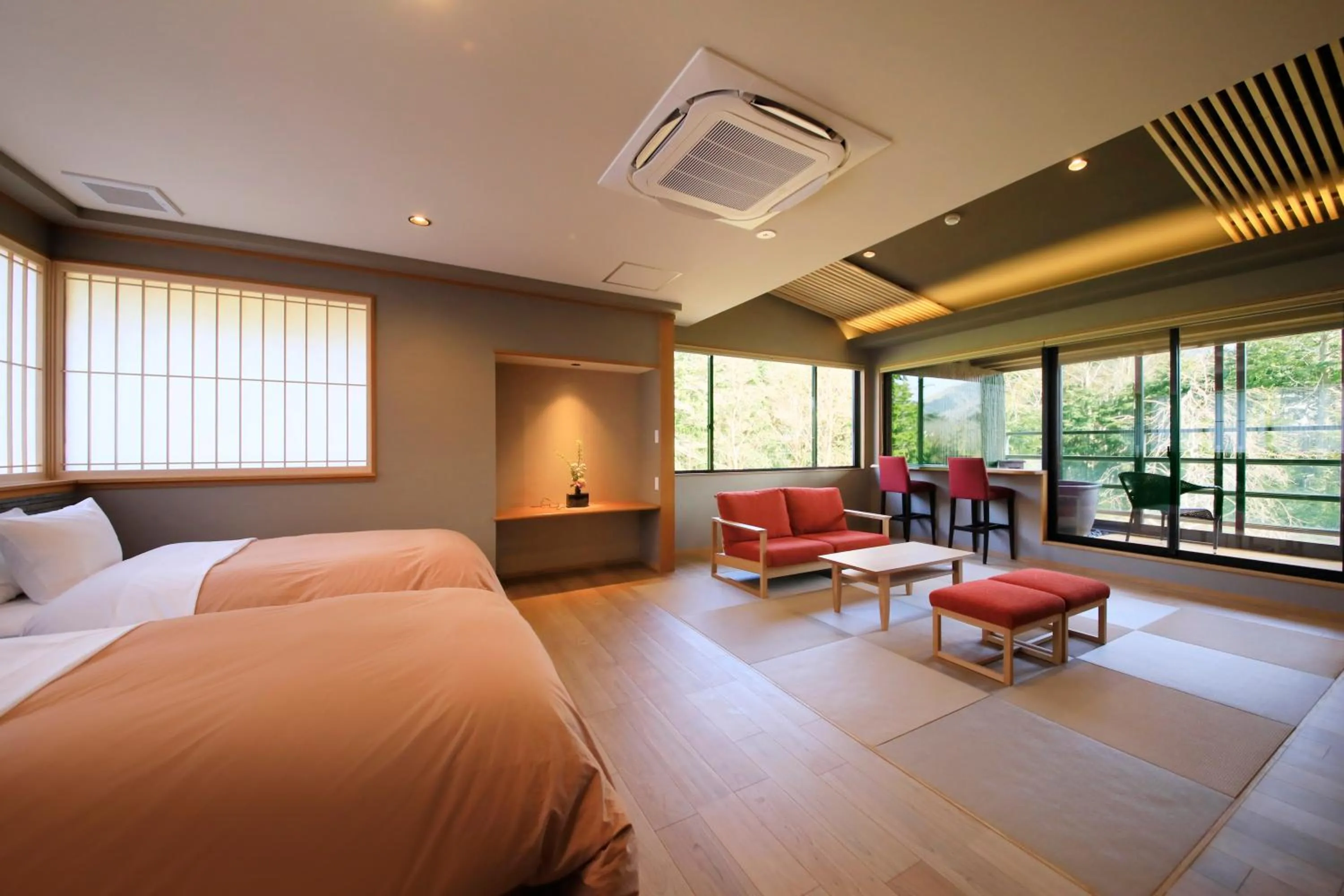 Bed in Hakone Fuga - Adult Only