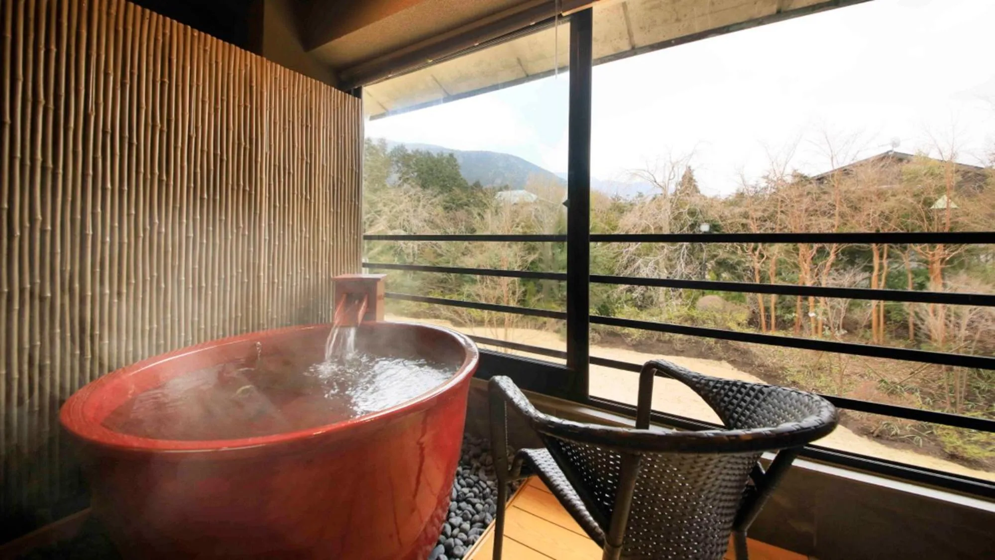 Garden view in Hakone Fuga - Adult Only