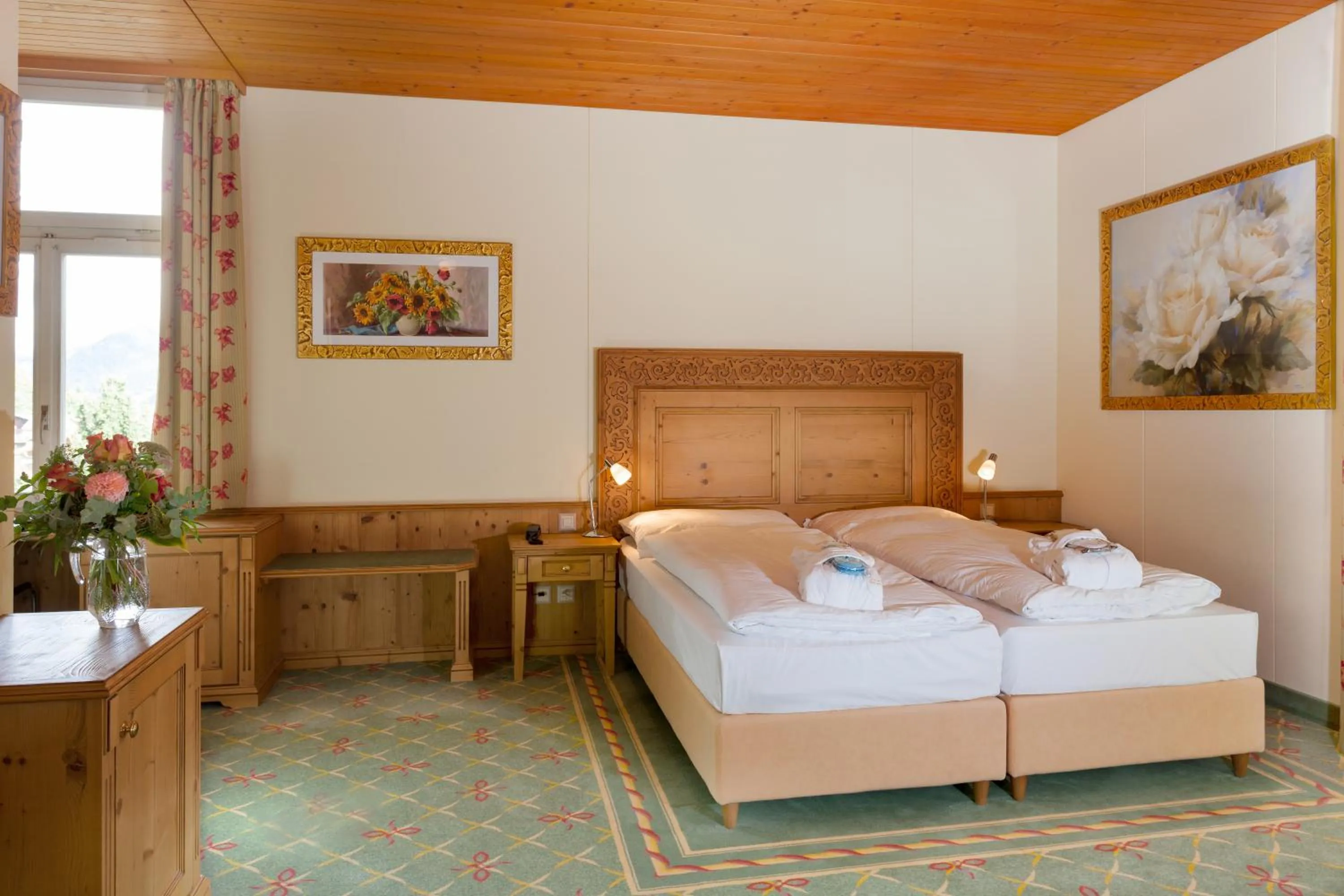 Bed in Sporthotel Wildstrubel