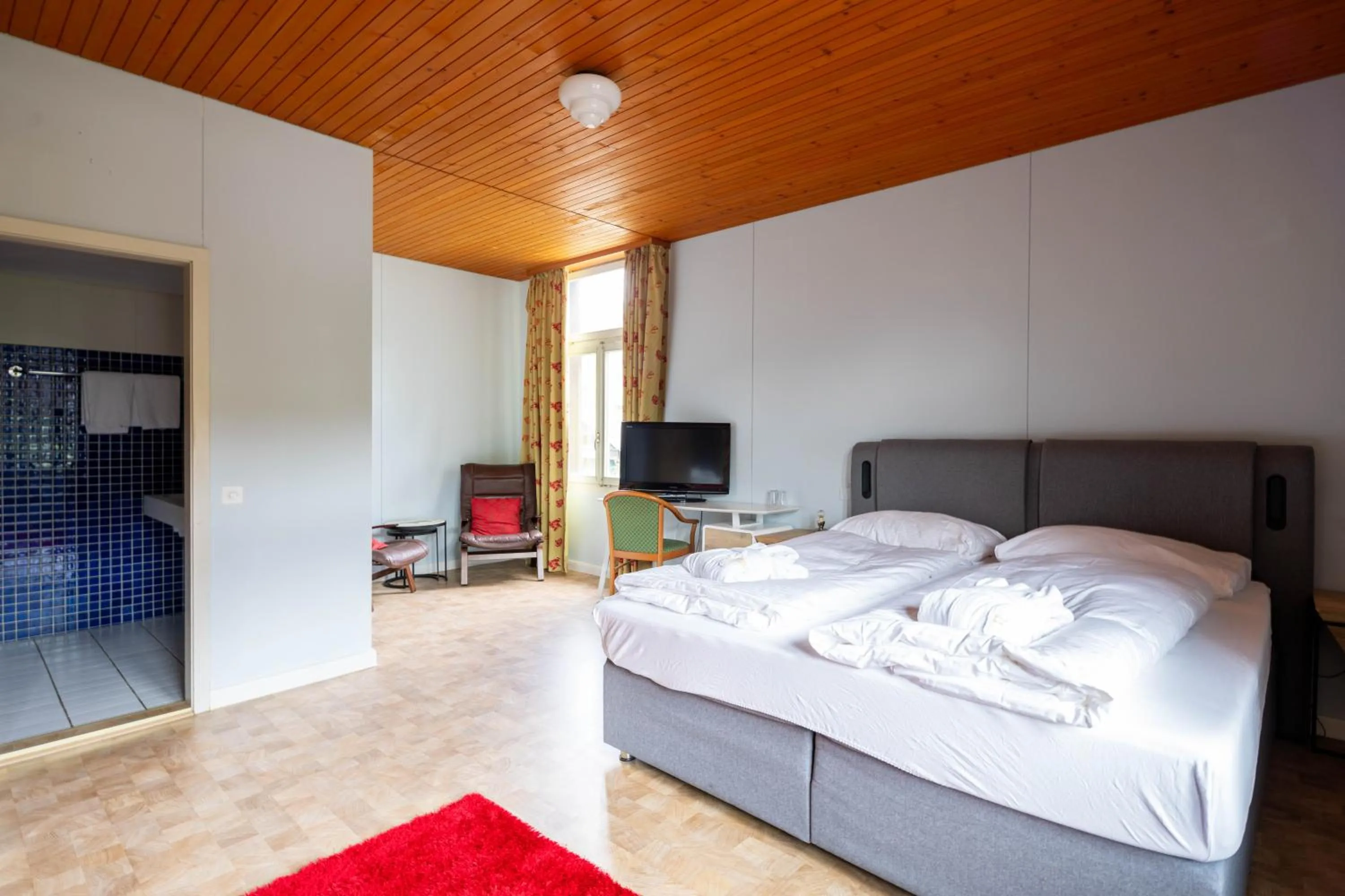 Bed in Sporthotel Wildstrubel