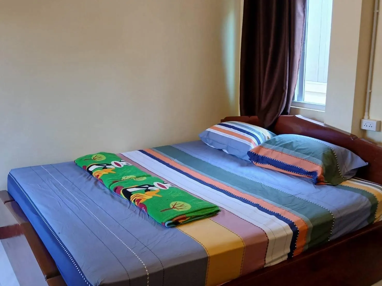 Bed in Nakhonyok Homestay
