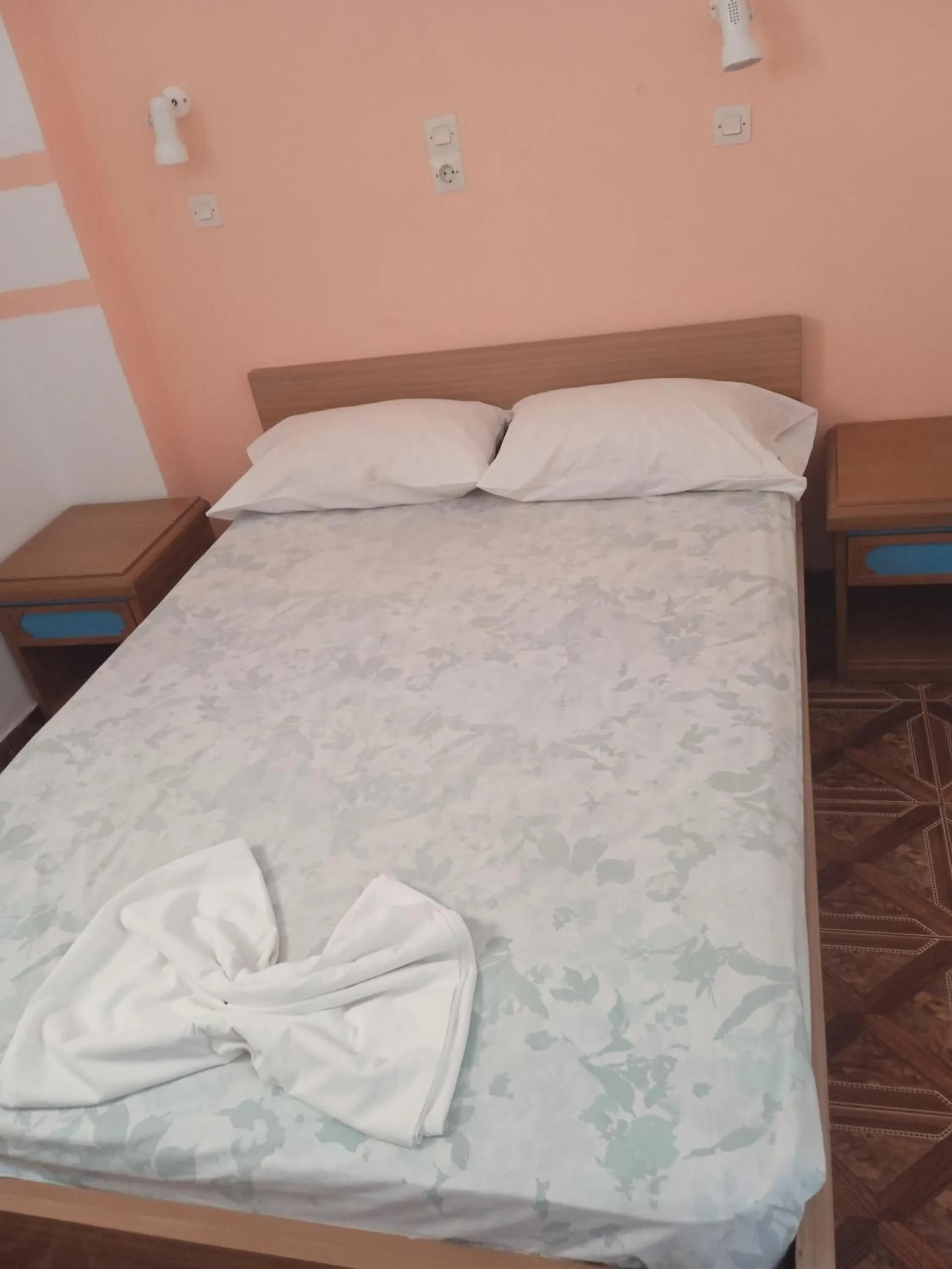 Bed in Denise Apartments Kefalos