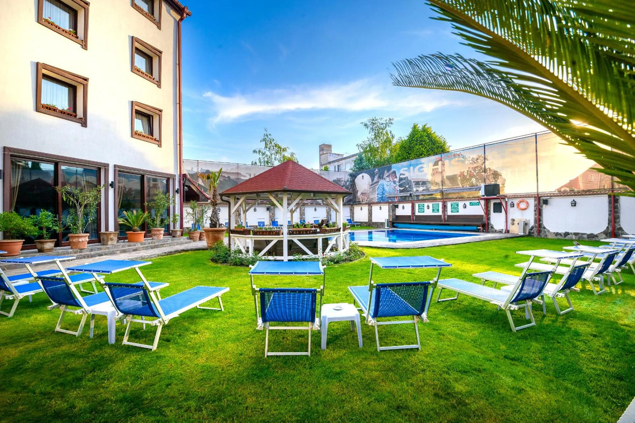 Garden in Hotel Korona