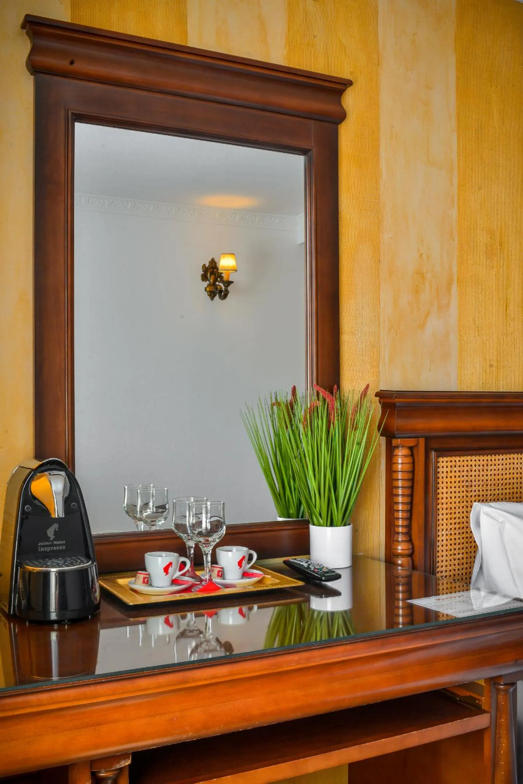 Coffee/tea facilities in Hotel Korona