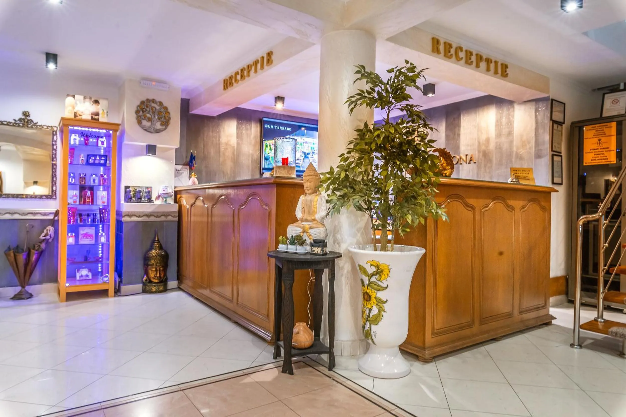 Lobby or reception in Hotel Korona