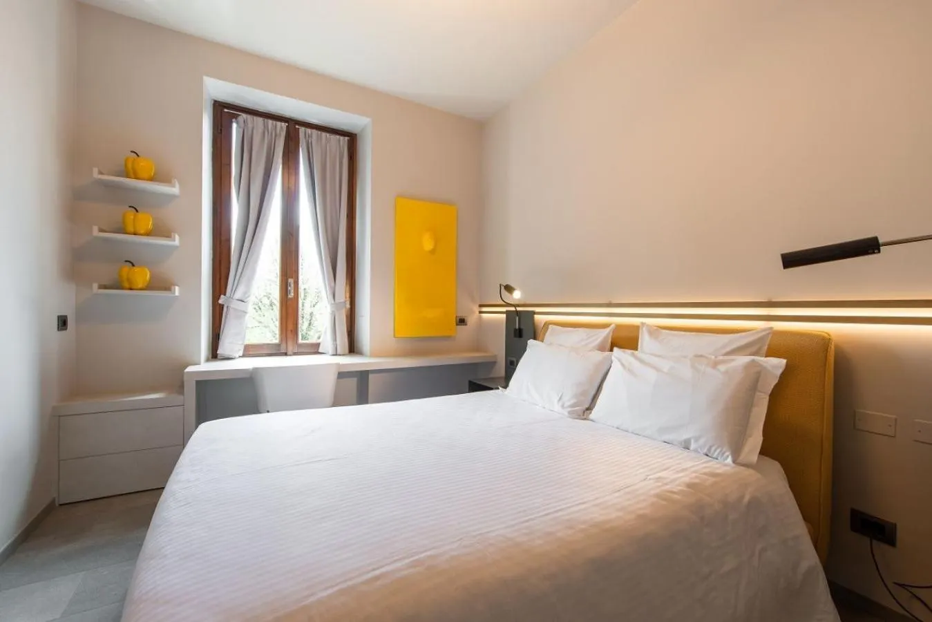 Bed in Le Funi Hotel