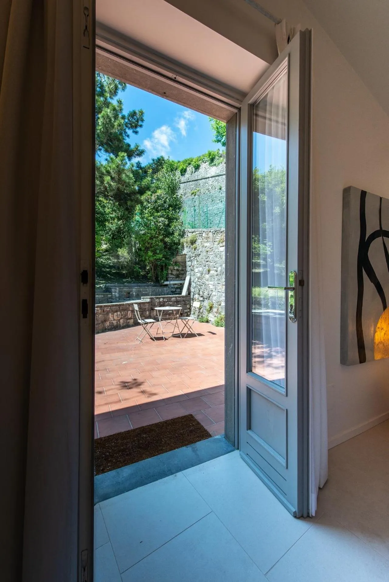 Bed in Le Funi Hotel