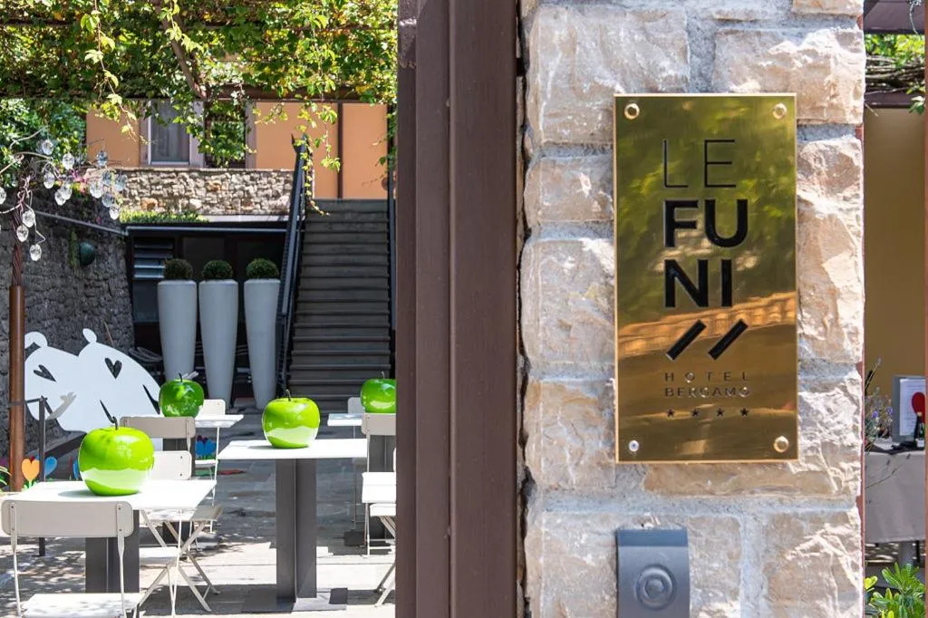 Facade/entrance in Le Funi Hotel