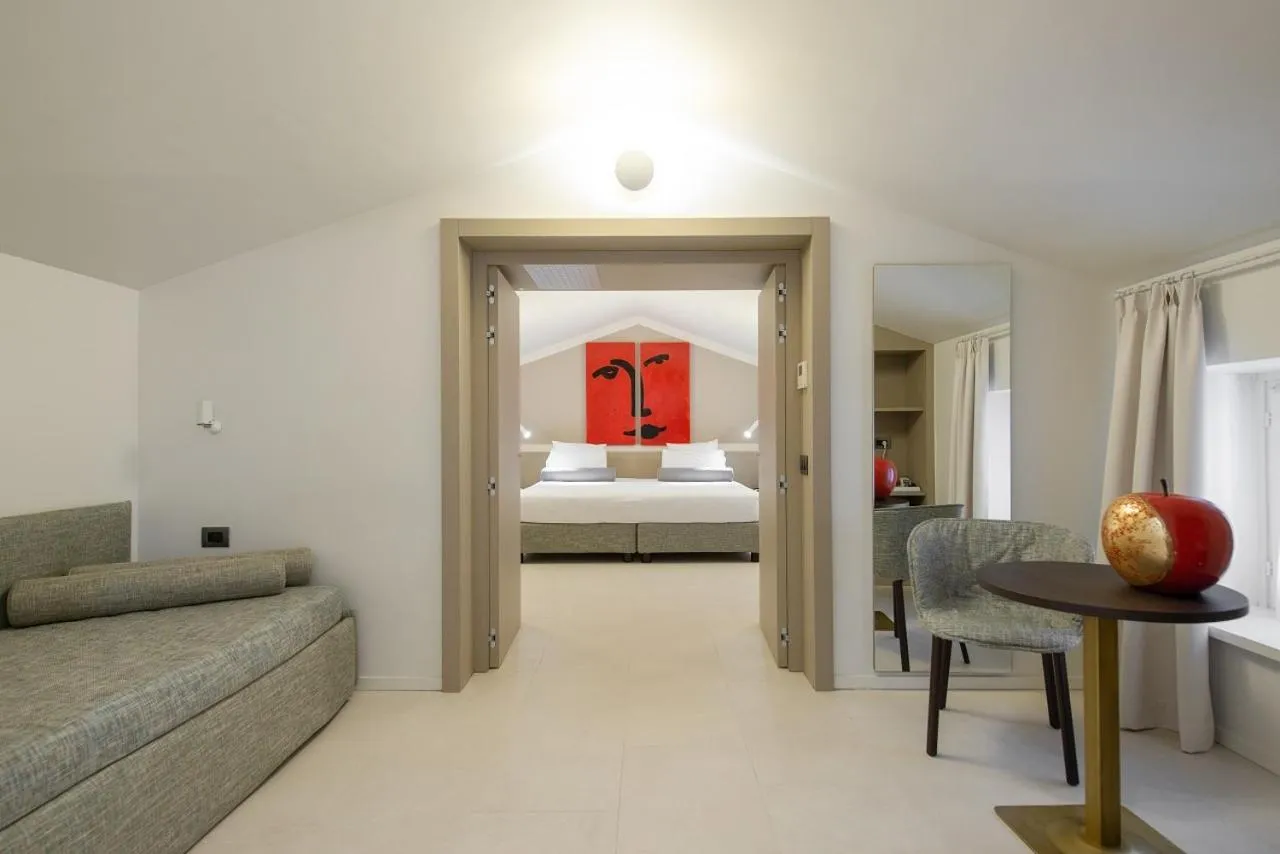 Bed in Le Funi Hotel