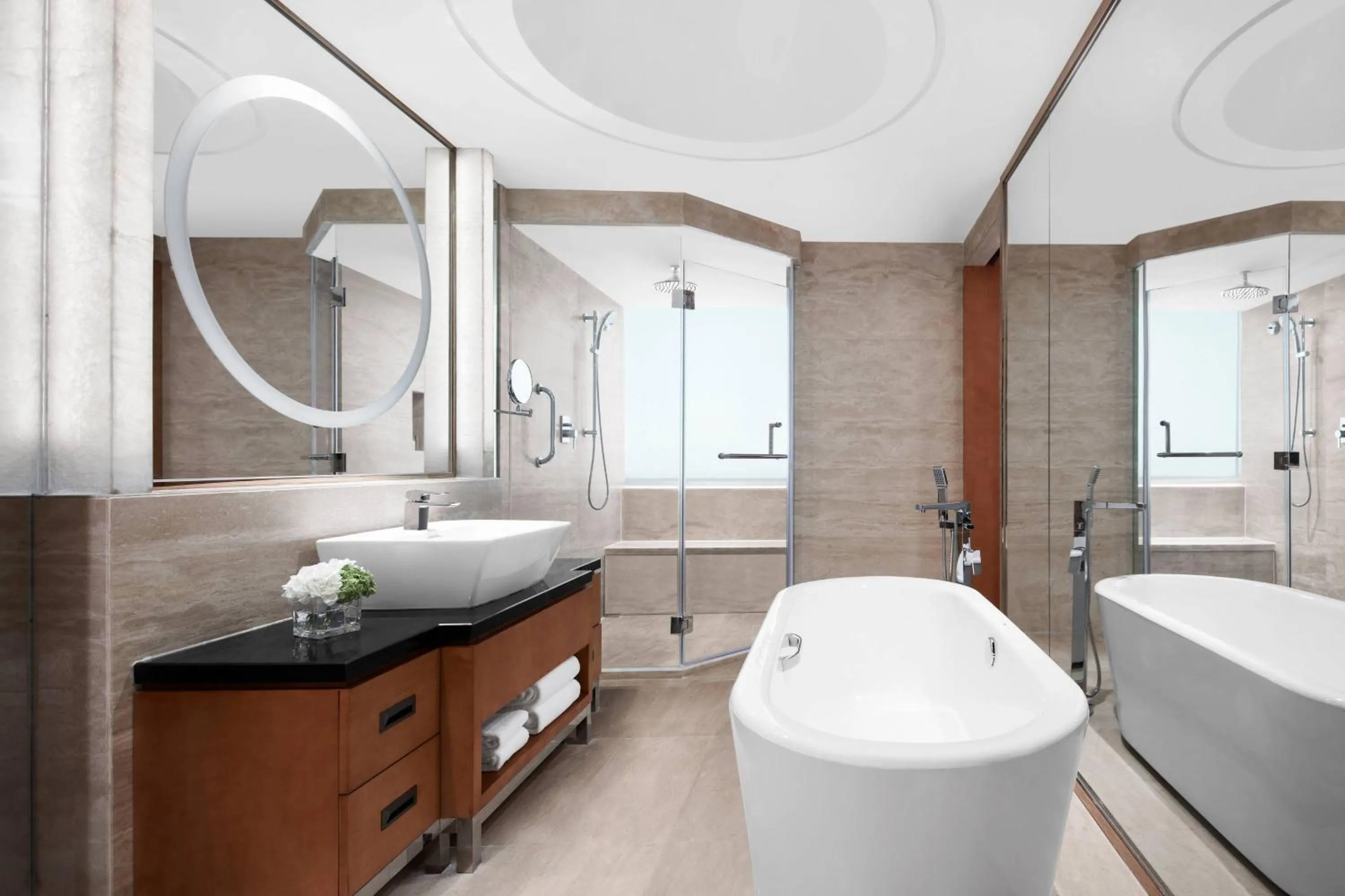 Bathroom in Suzhou Marriott Hotel