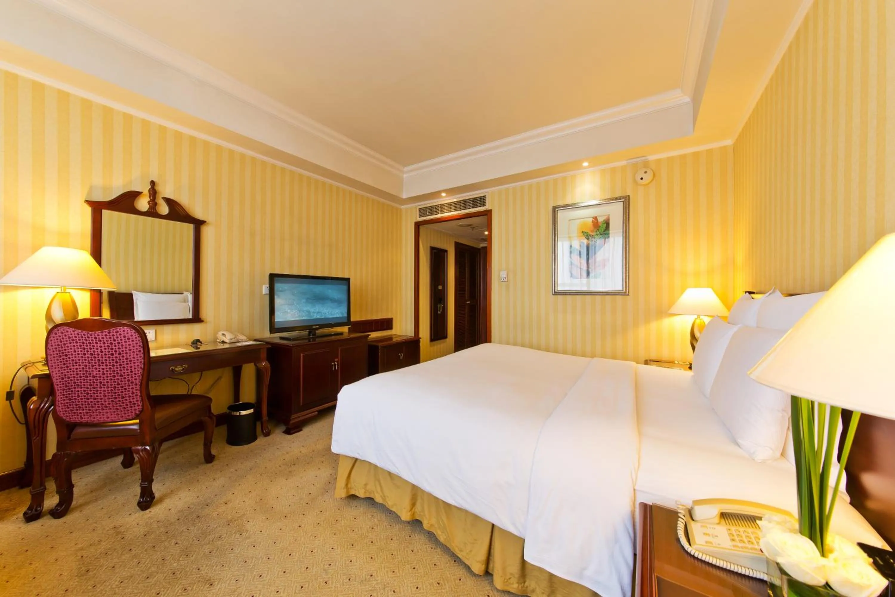 Bed in Clarion Hotel Tianjin