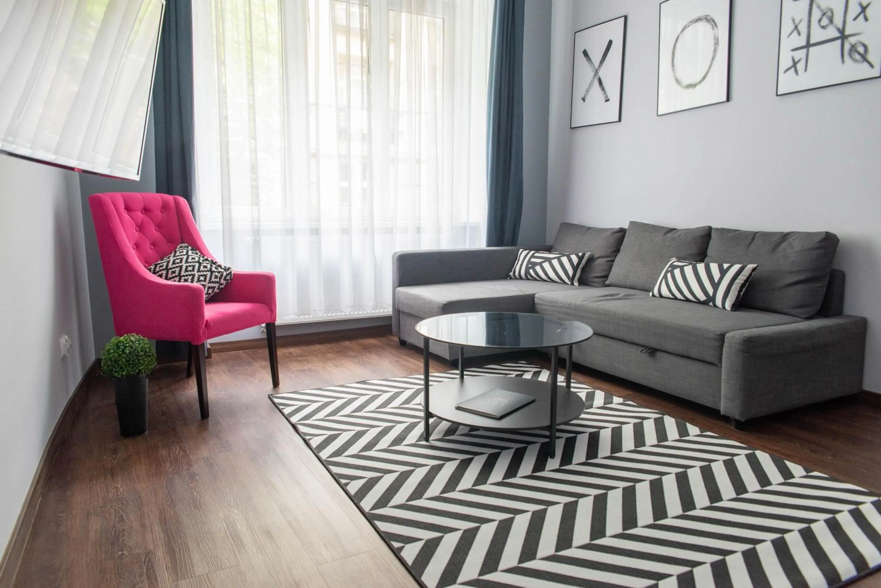 Living room in Leo Apartments Old Town