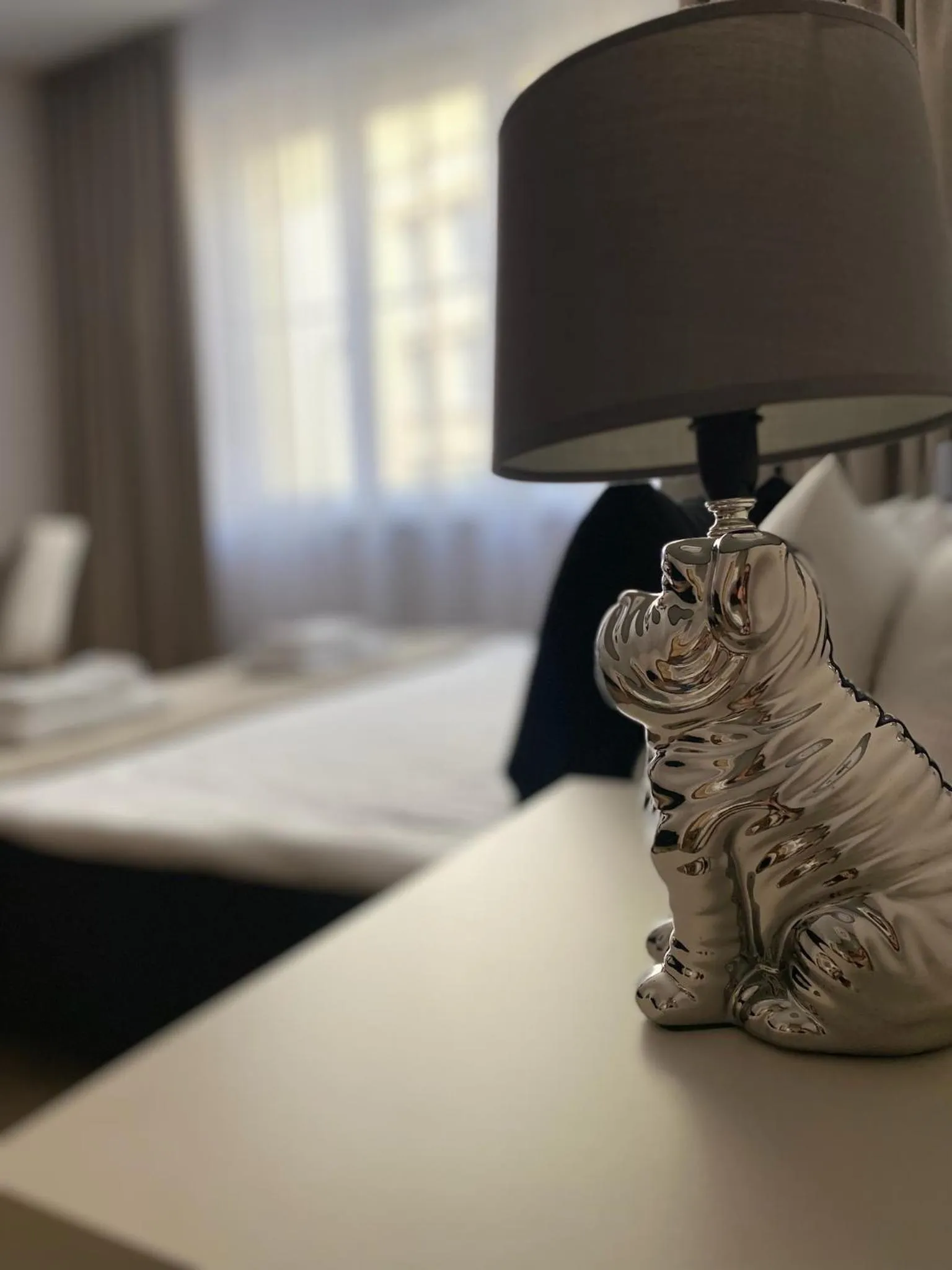 Decorative detail, Bed in Leo Apartments Old Town