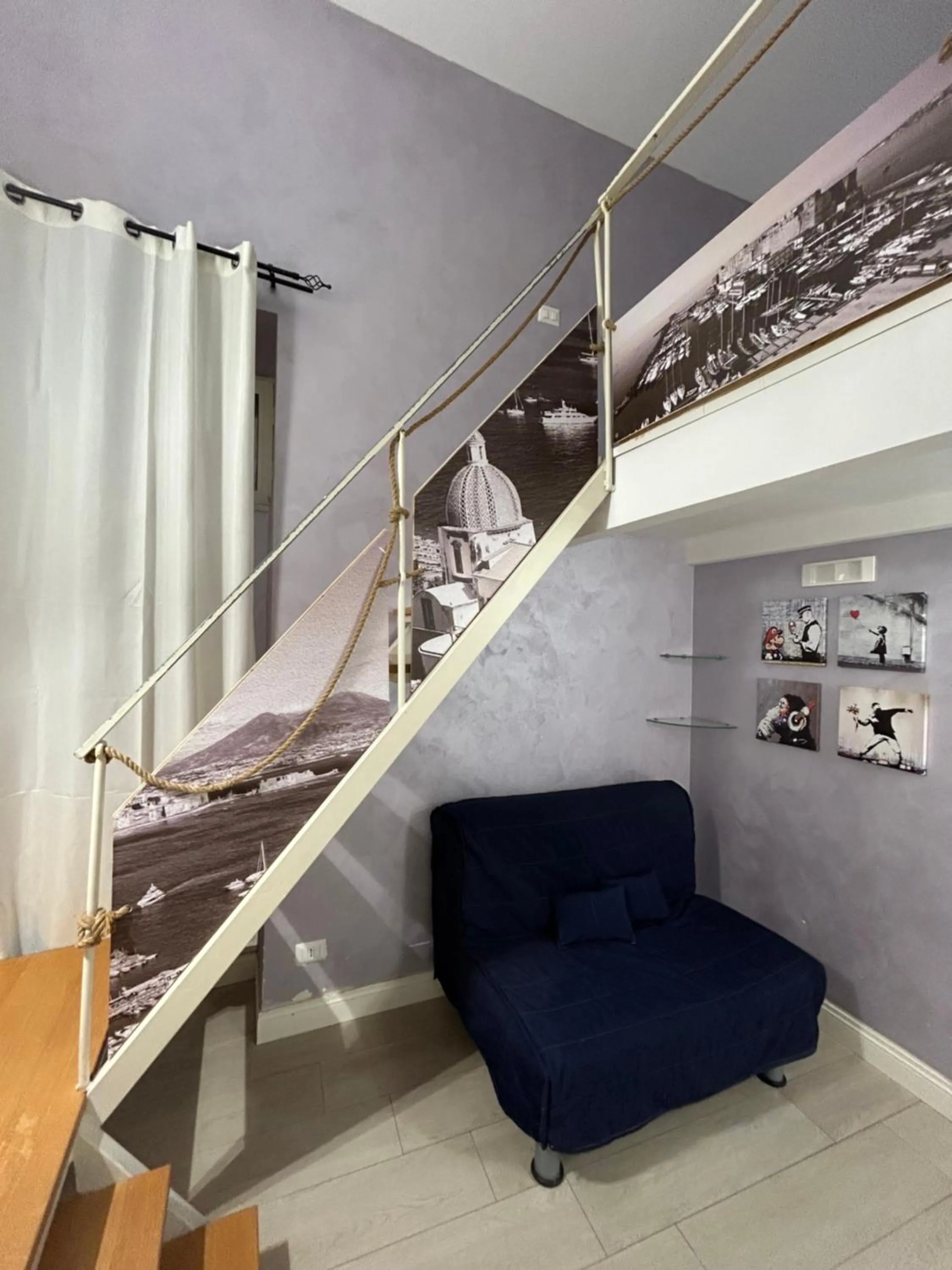 Living room in Chiaia Roof