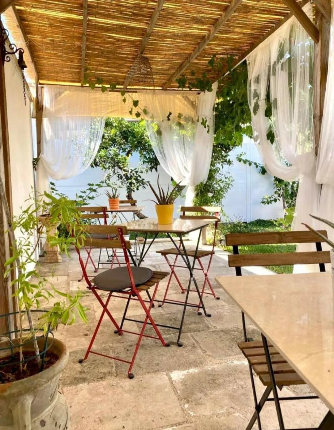 Garden view in Filigus