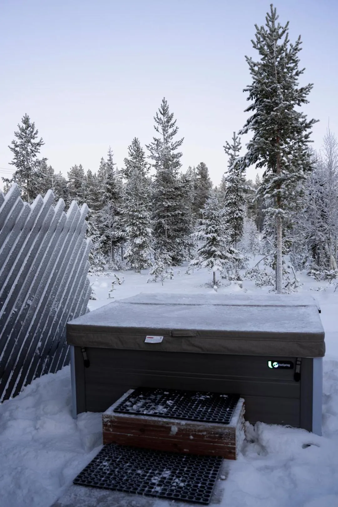 Hot Tub in Reindeer Manor Levi