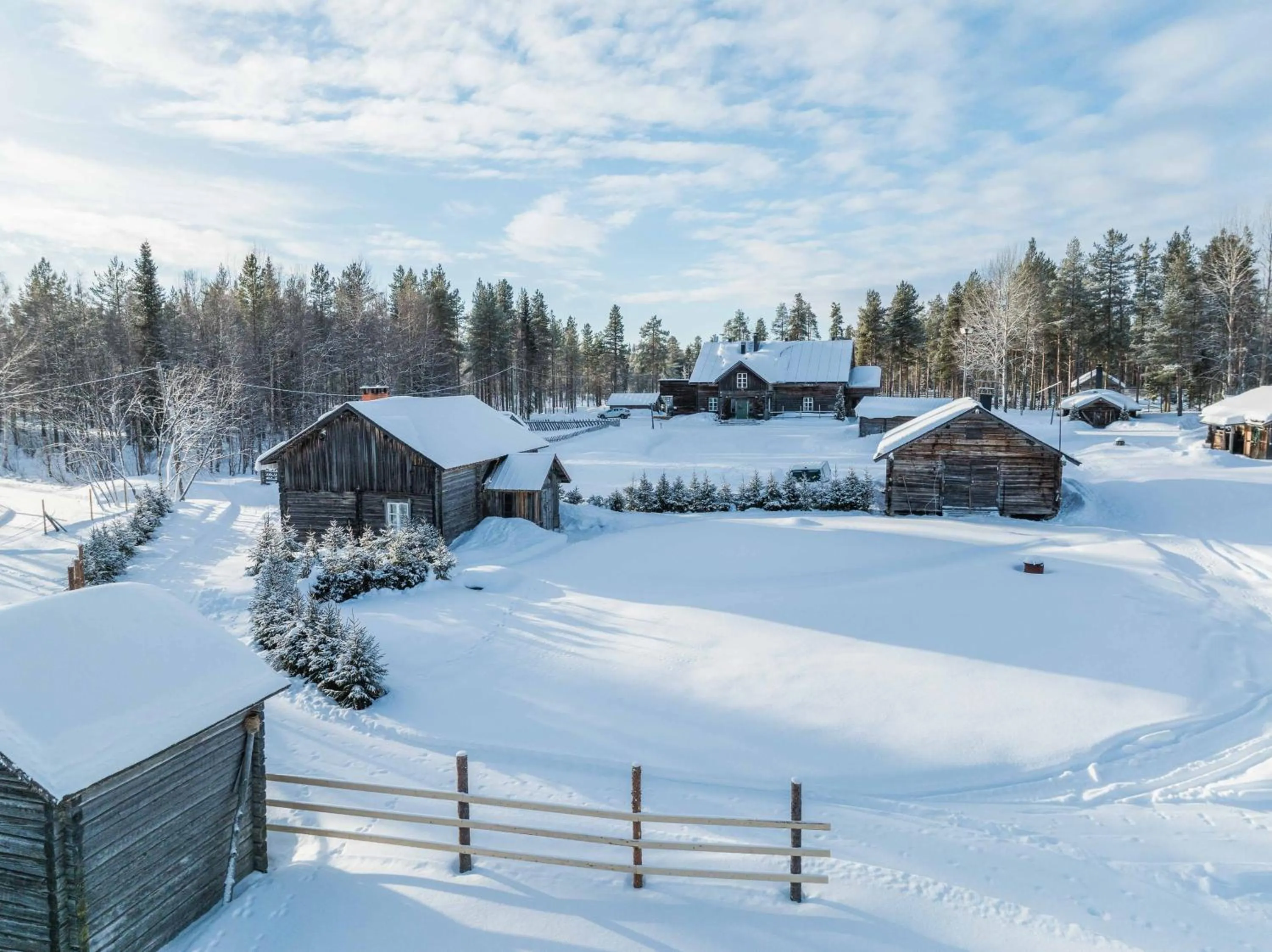 Garden in Reindeer Manor Levi