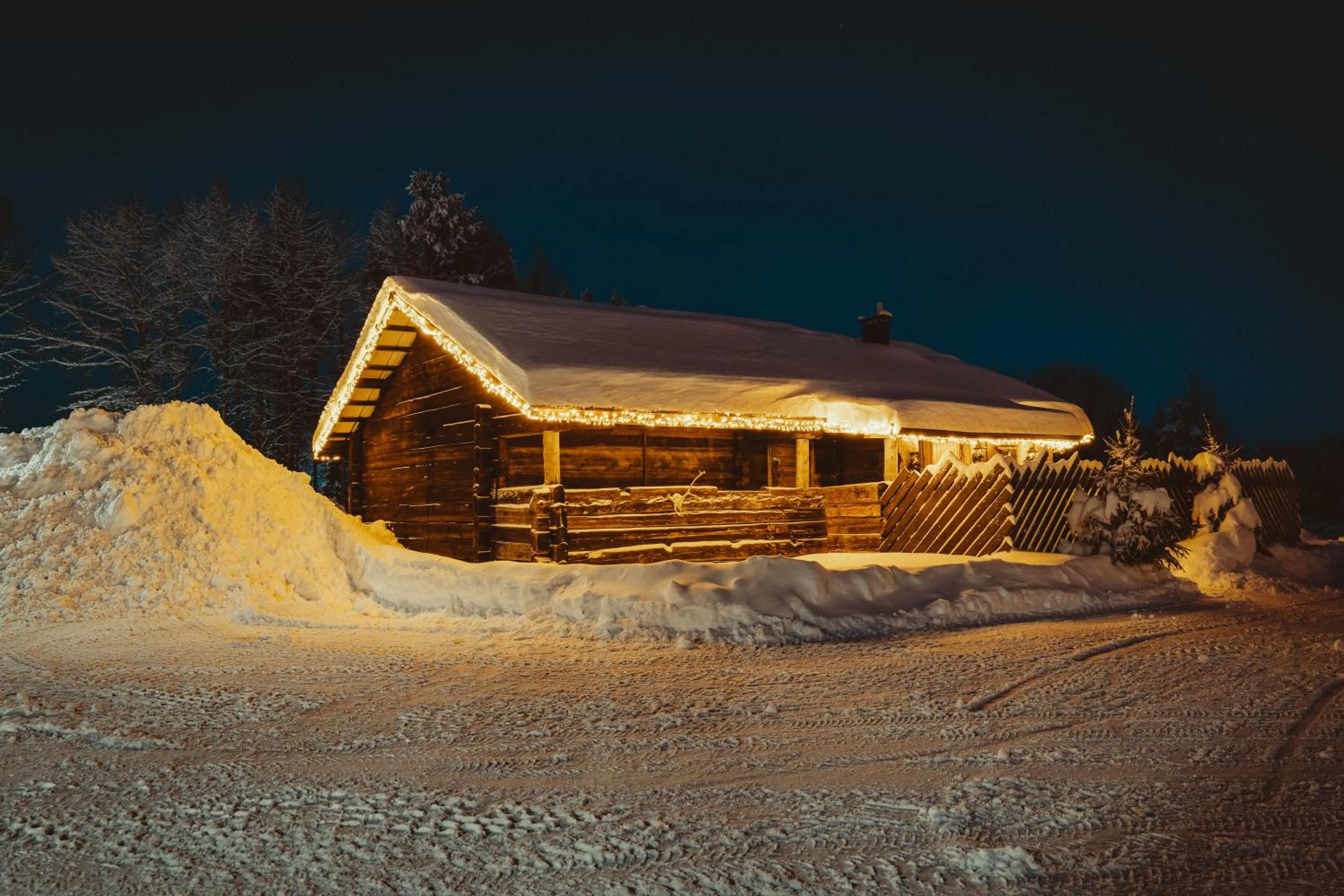 Sauna in Reindeer Manor Levi