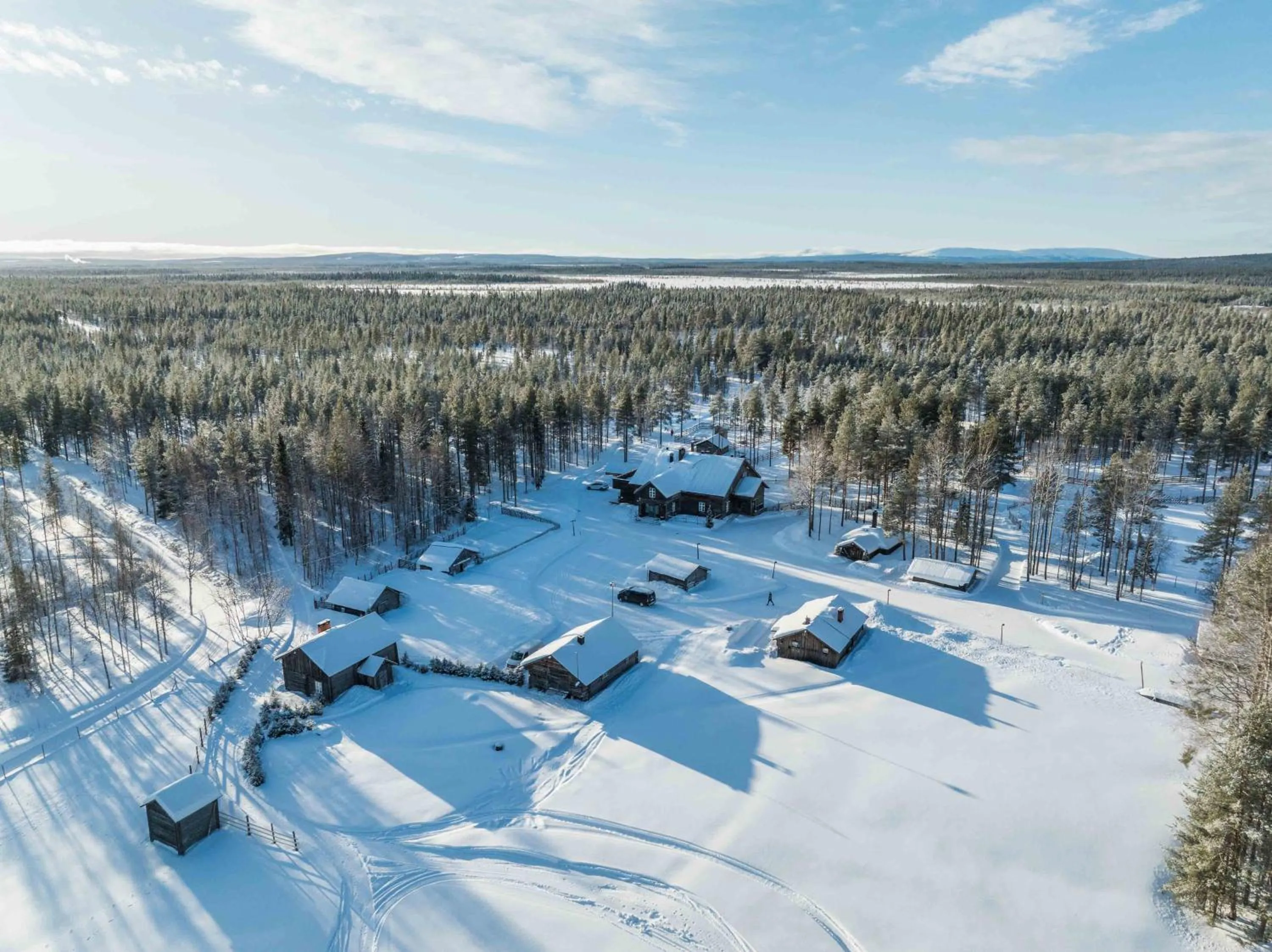 Garden in Reindeer Manor Levi