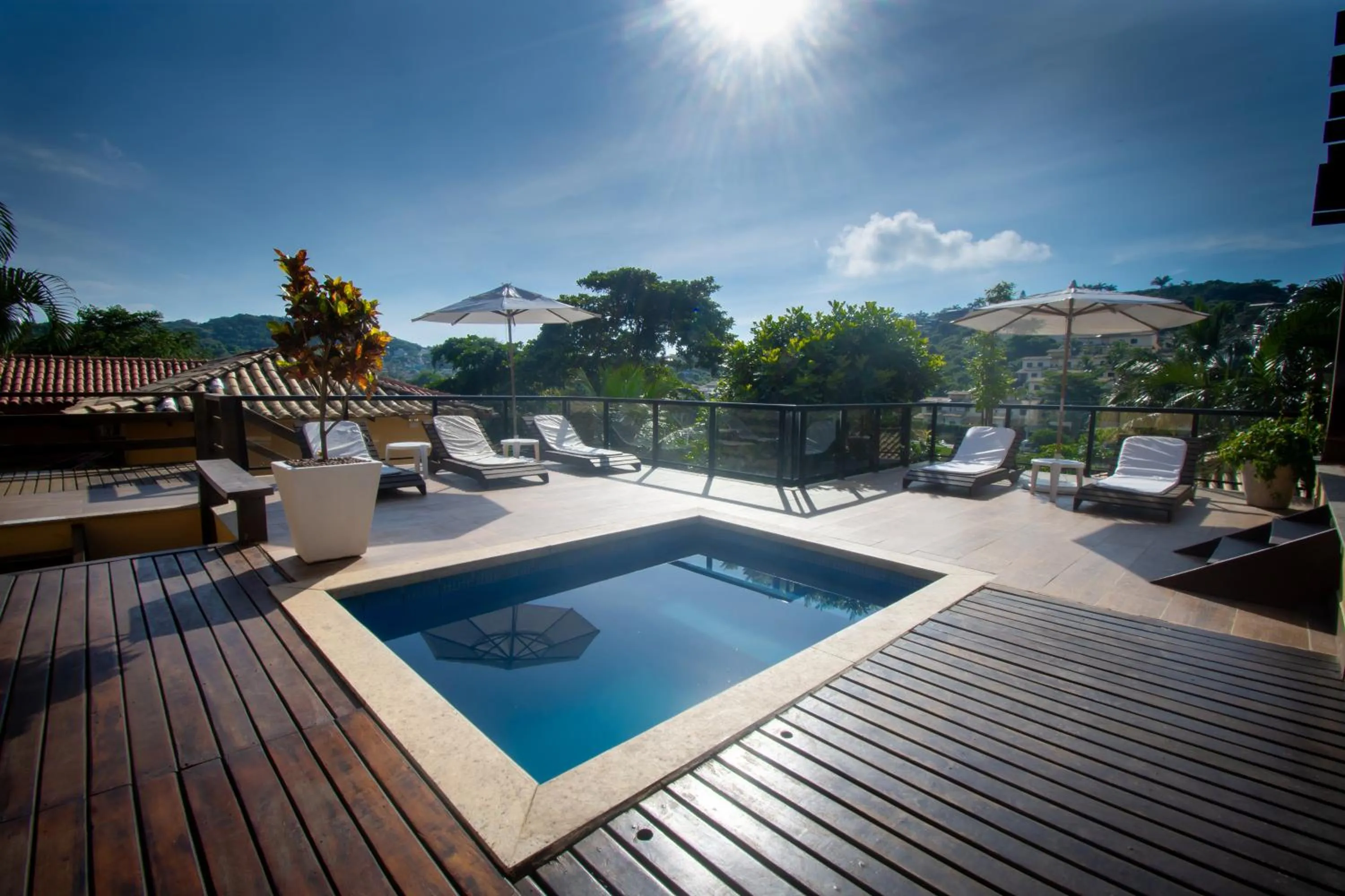 Patio in Hotel Barra da Lagoa by Latitud Hoteles