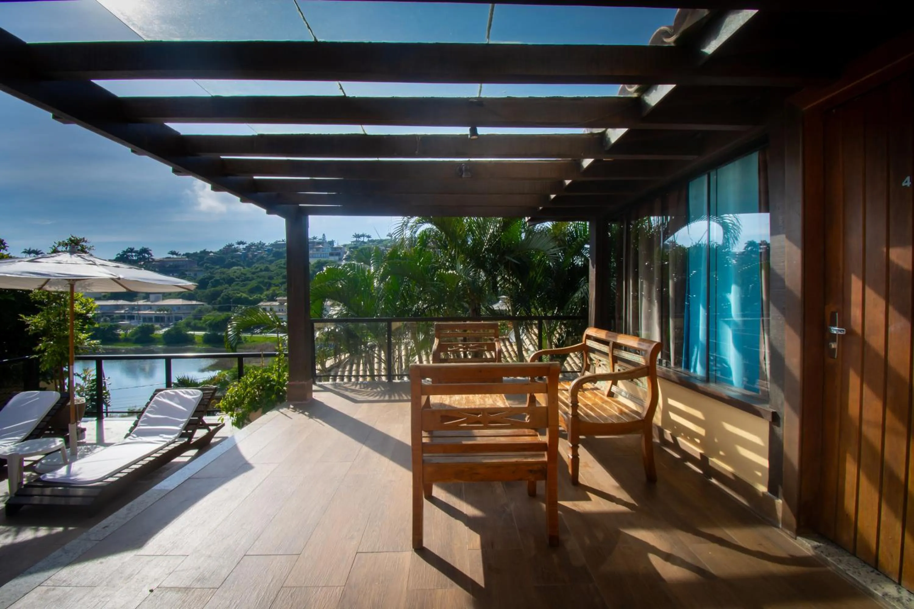 Patio in Hotel Barra da Lagoa by Latitud Hoteles