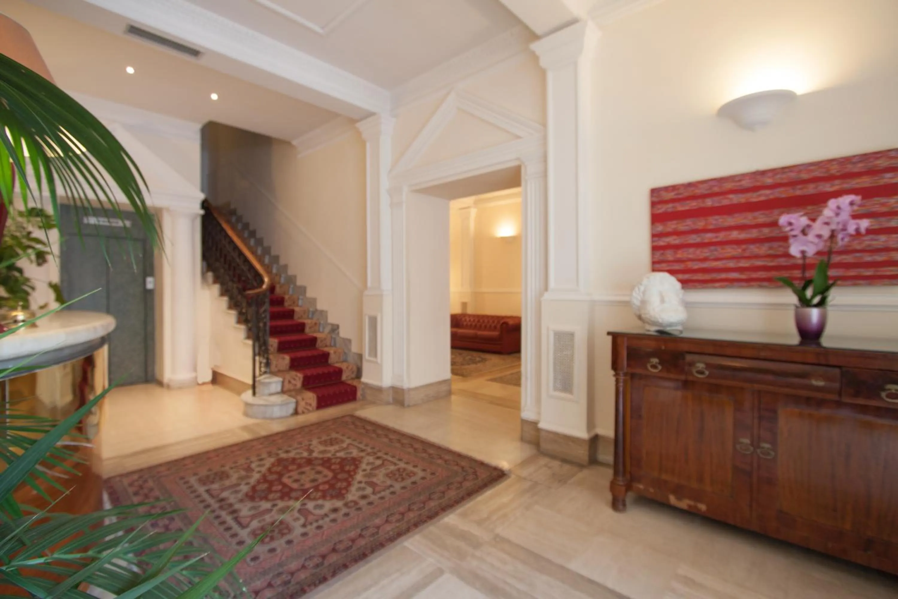 Lobby or reception in Hotel Laurentia