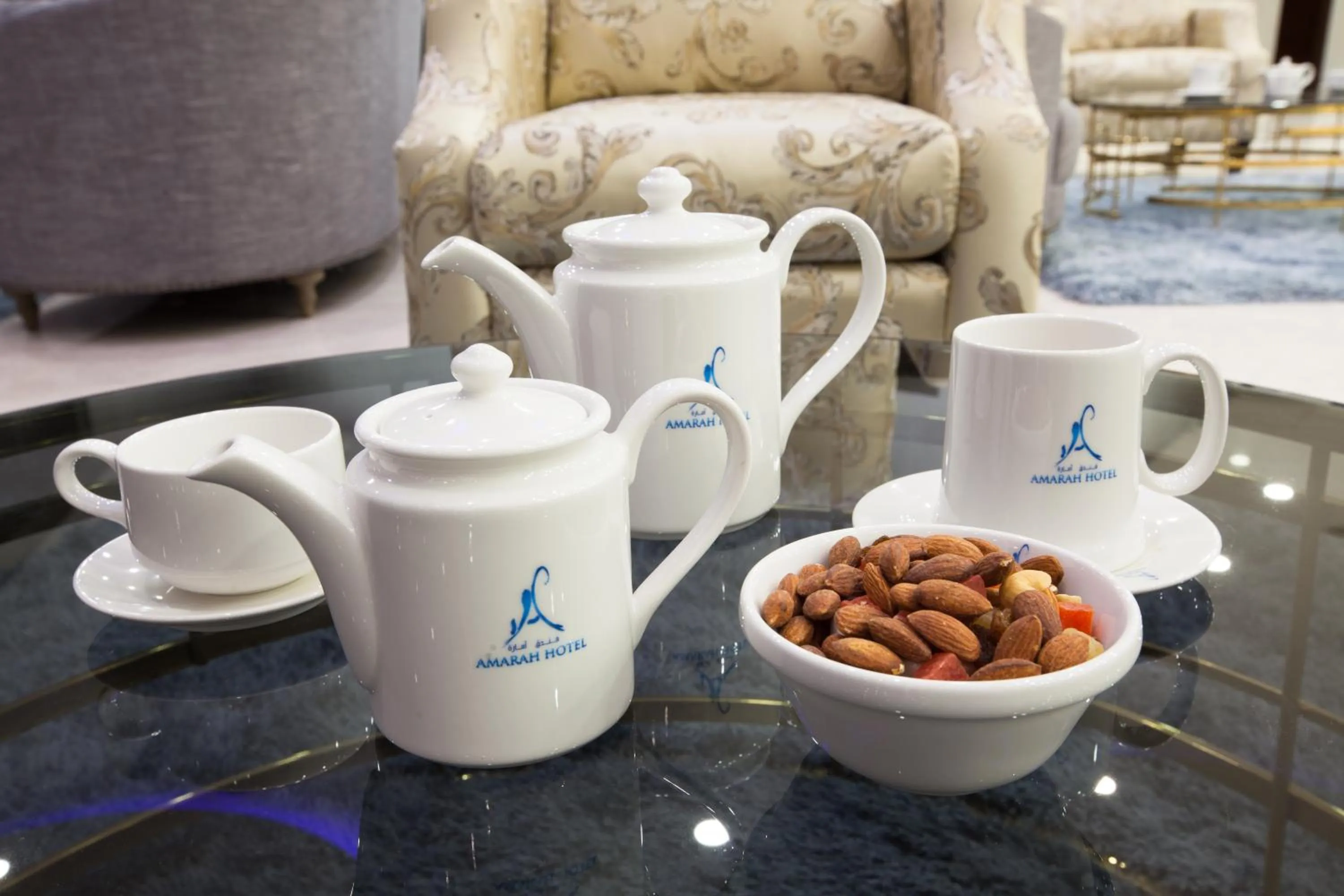 Lobby or reception in Amarah Hotel