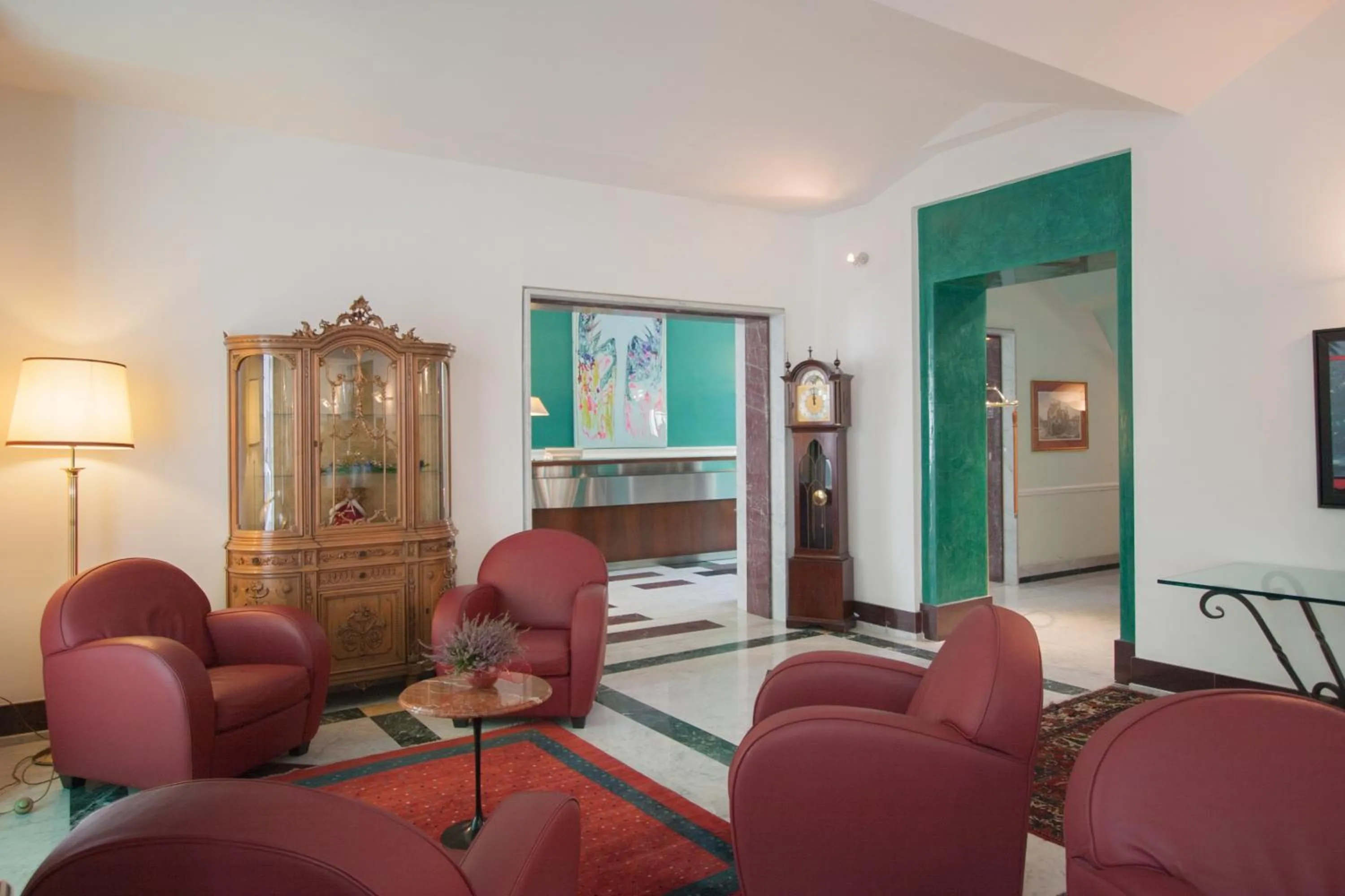 Living room in Ateneo Garden Palace