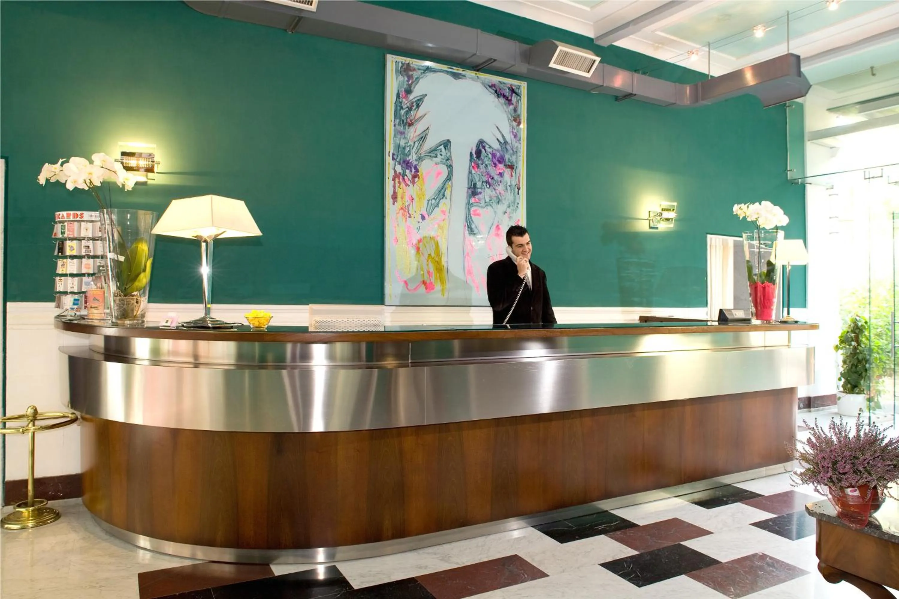 Lobby or reception in Ateneo Garden Palace