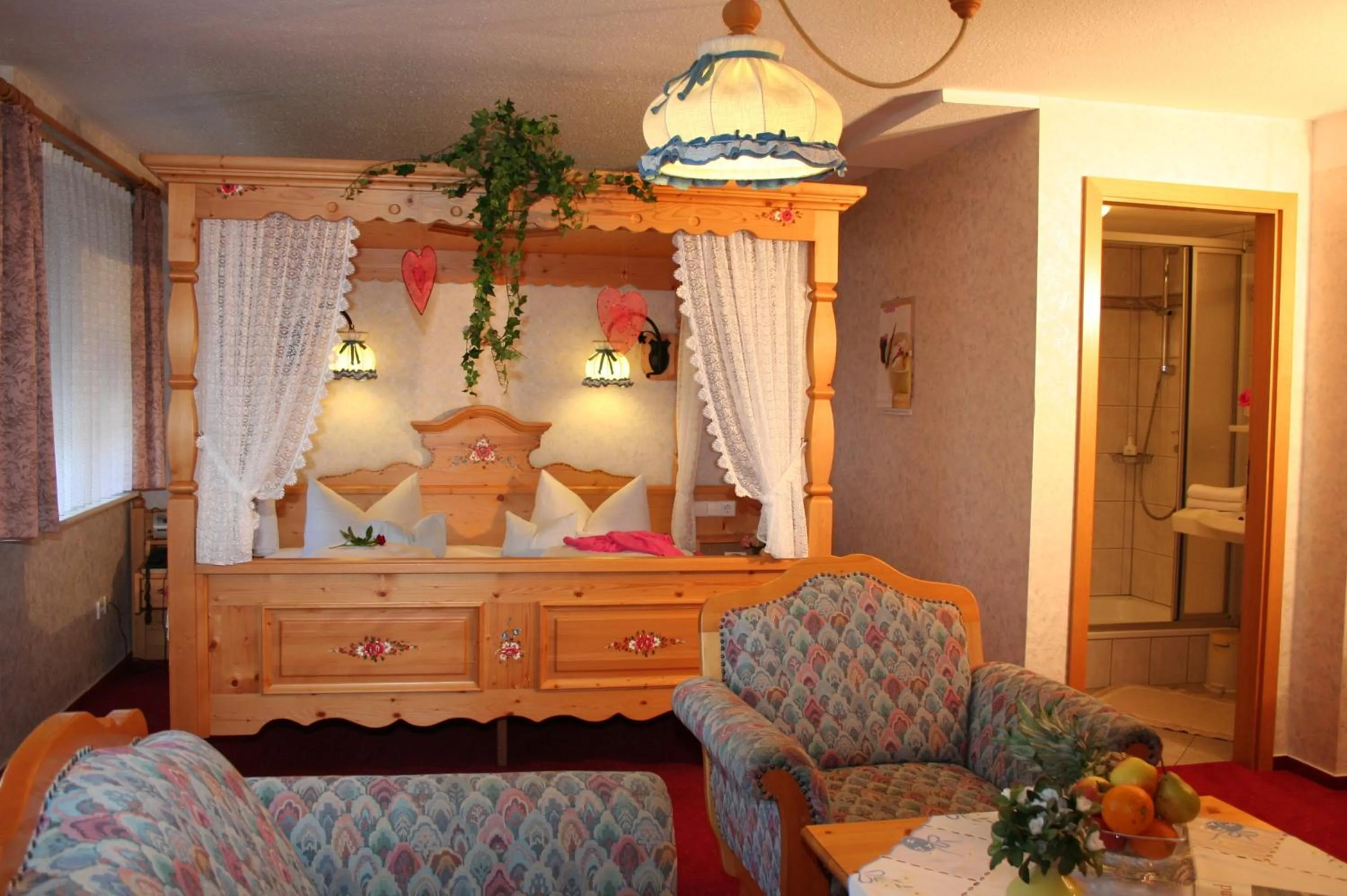 Bed in Gasthaus Adler Fohrenbühl