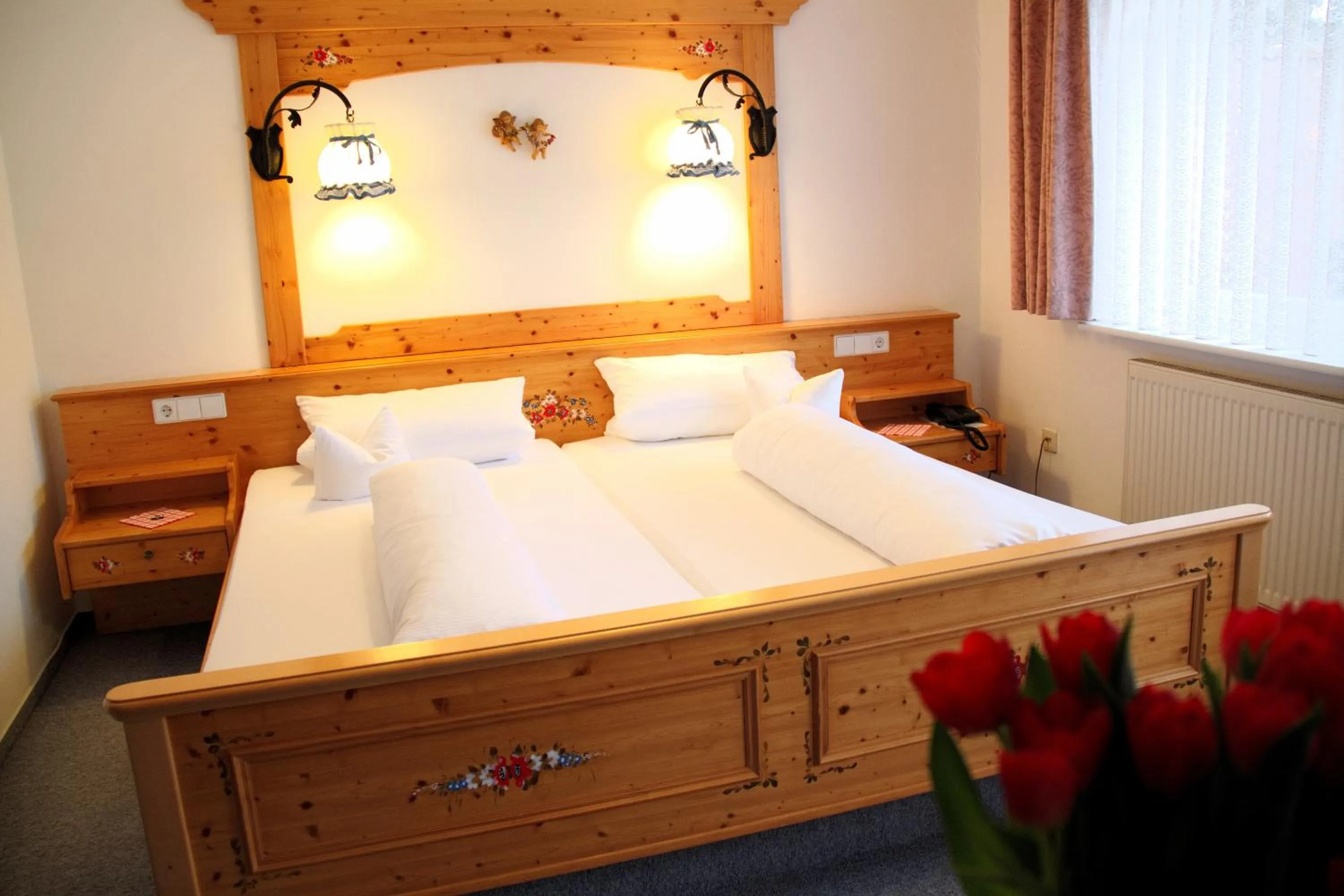 Bedroom, Bed in Gasthaus Adler Fohrenbühl