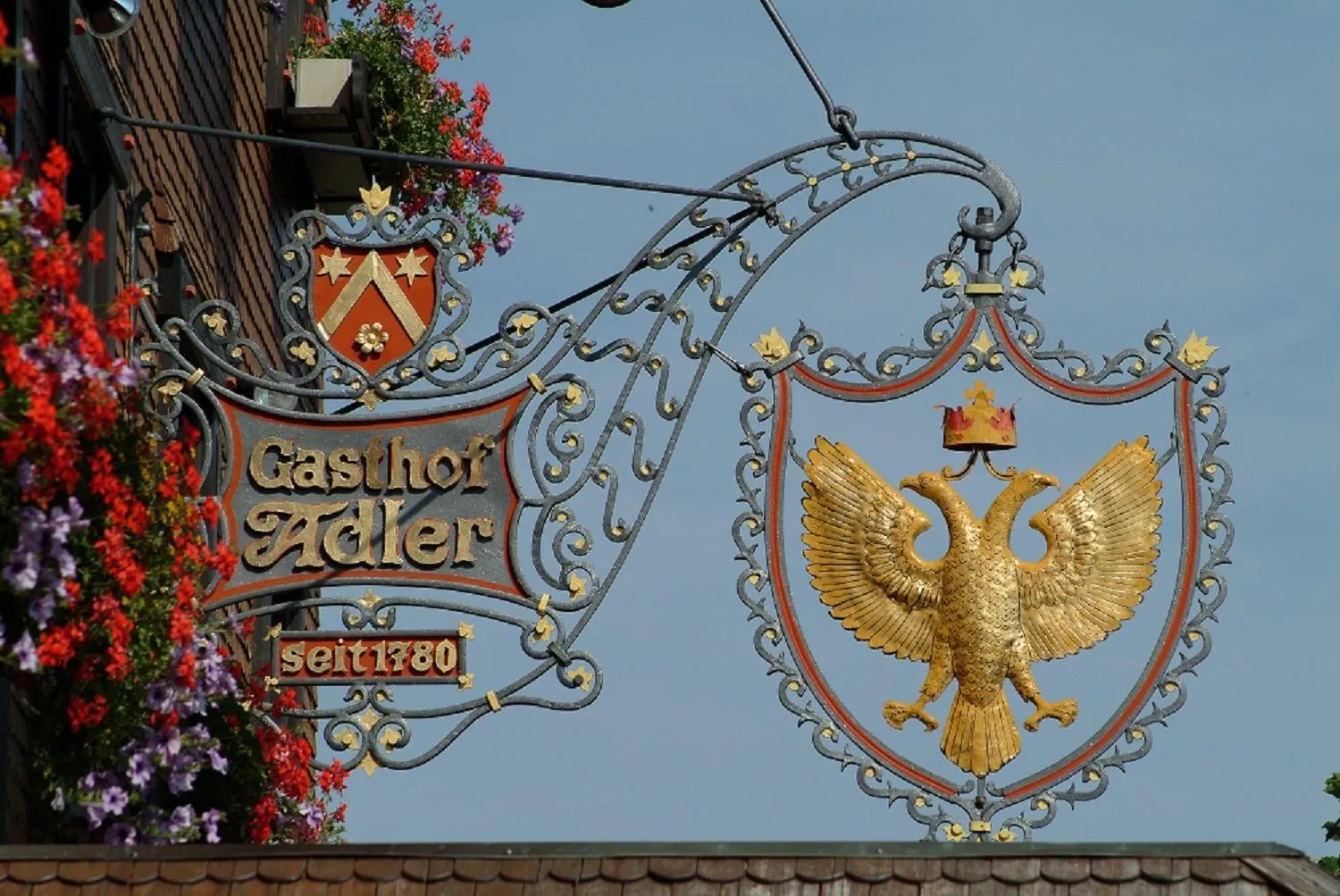 Logo/Certificate/Sign in Gasthaus Adler Fohrenbühl