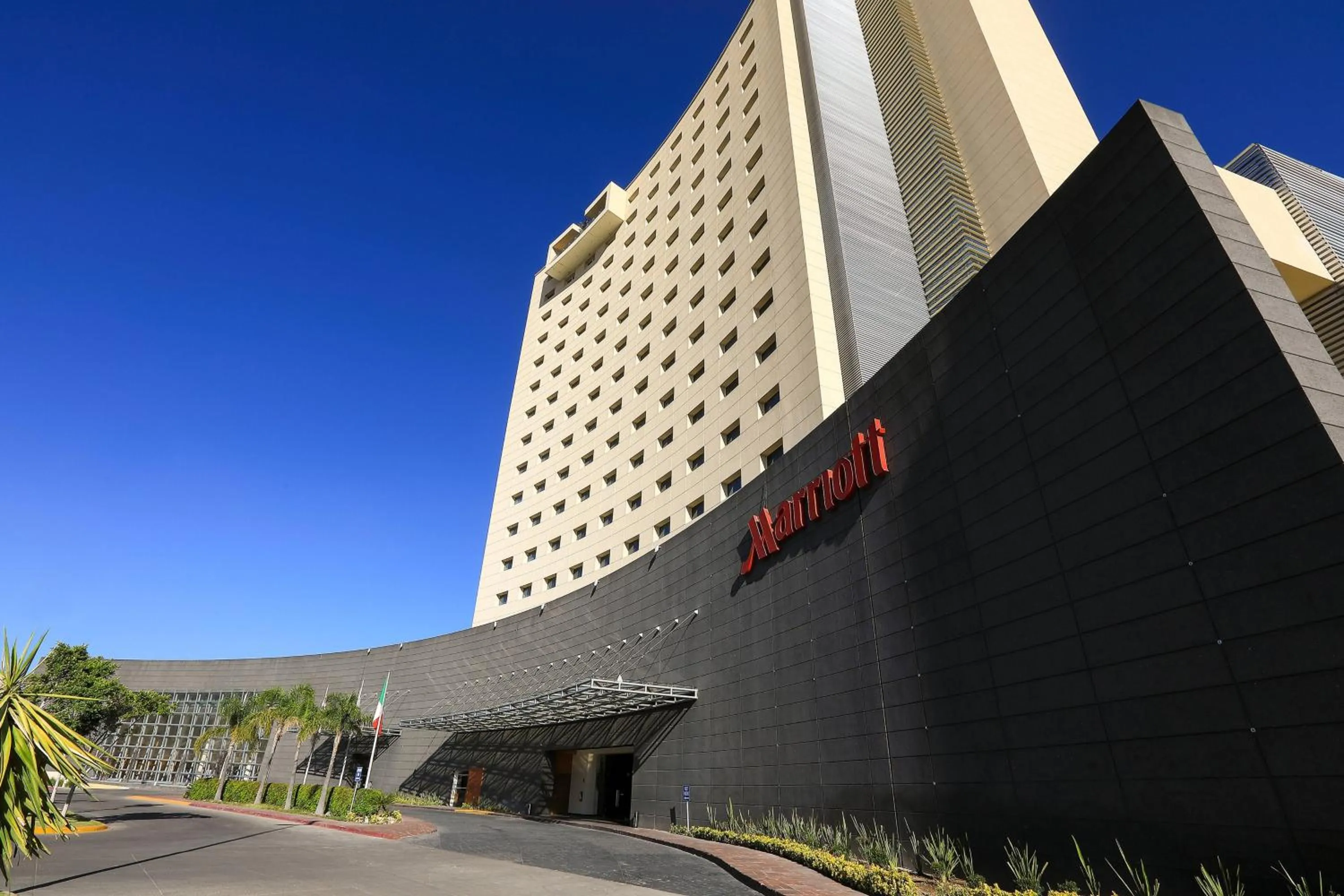 Property building in Aguascalientes Marriott Hotel