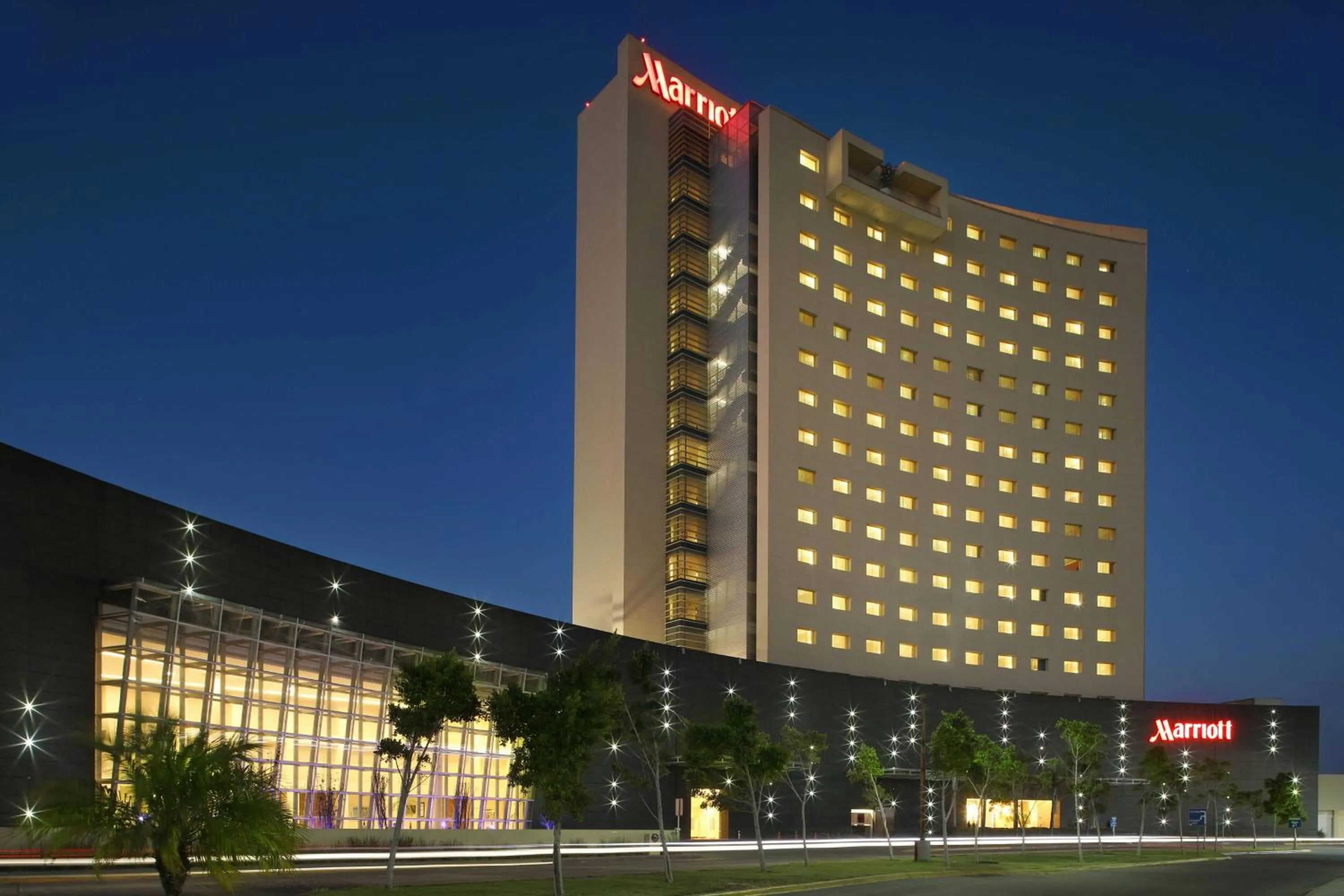 Property building in Aguascalientes Marriott Hotel