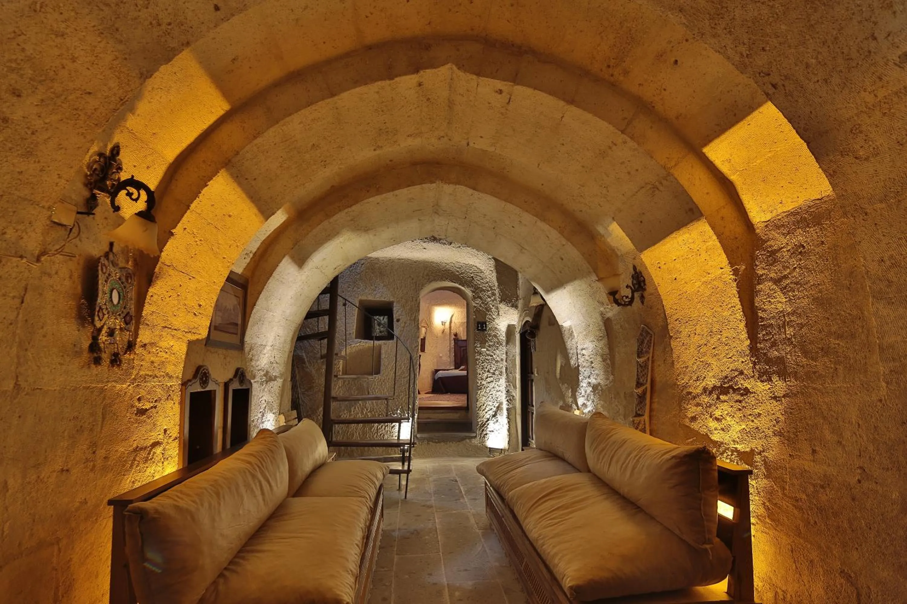 Living room in Travel Inn Cave Hotel