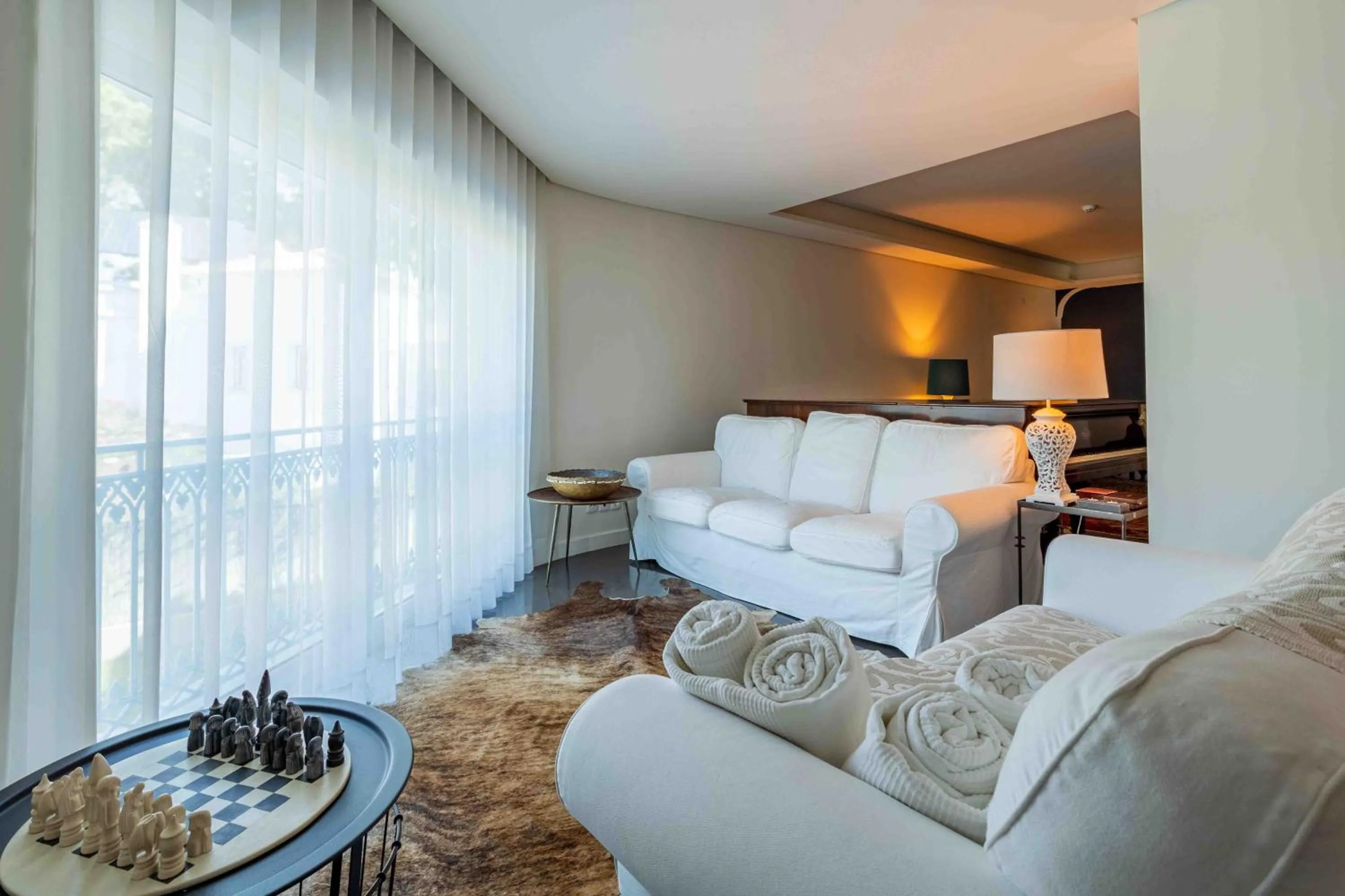 Seating area in Kochab Comporta