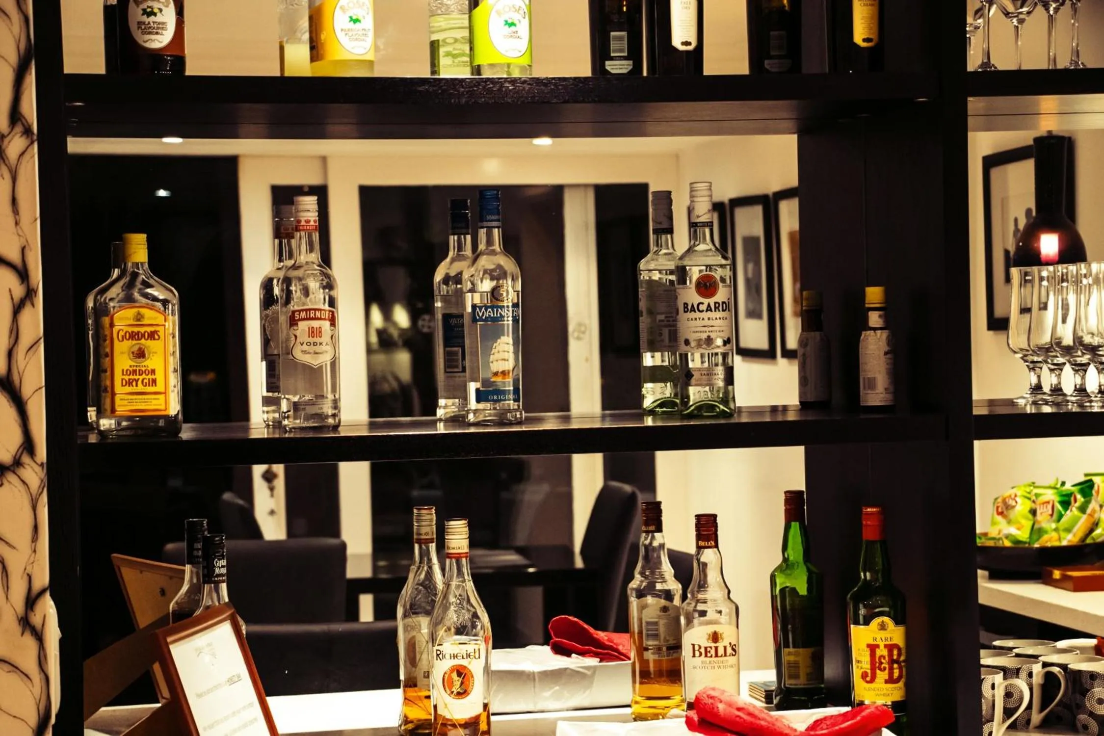 Lounge or bar in Lourie Lodge