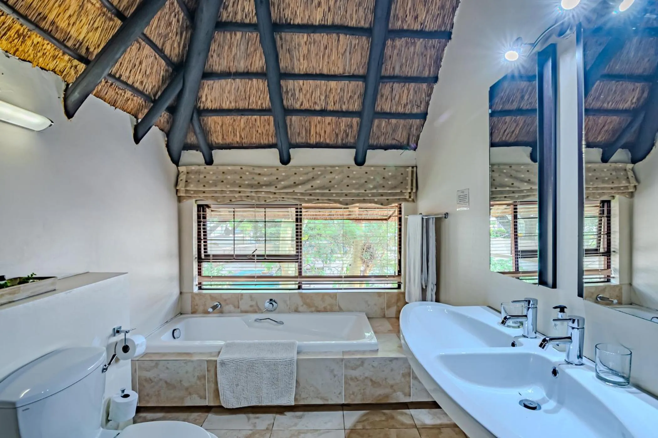 Toilet in Lourie Lodge